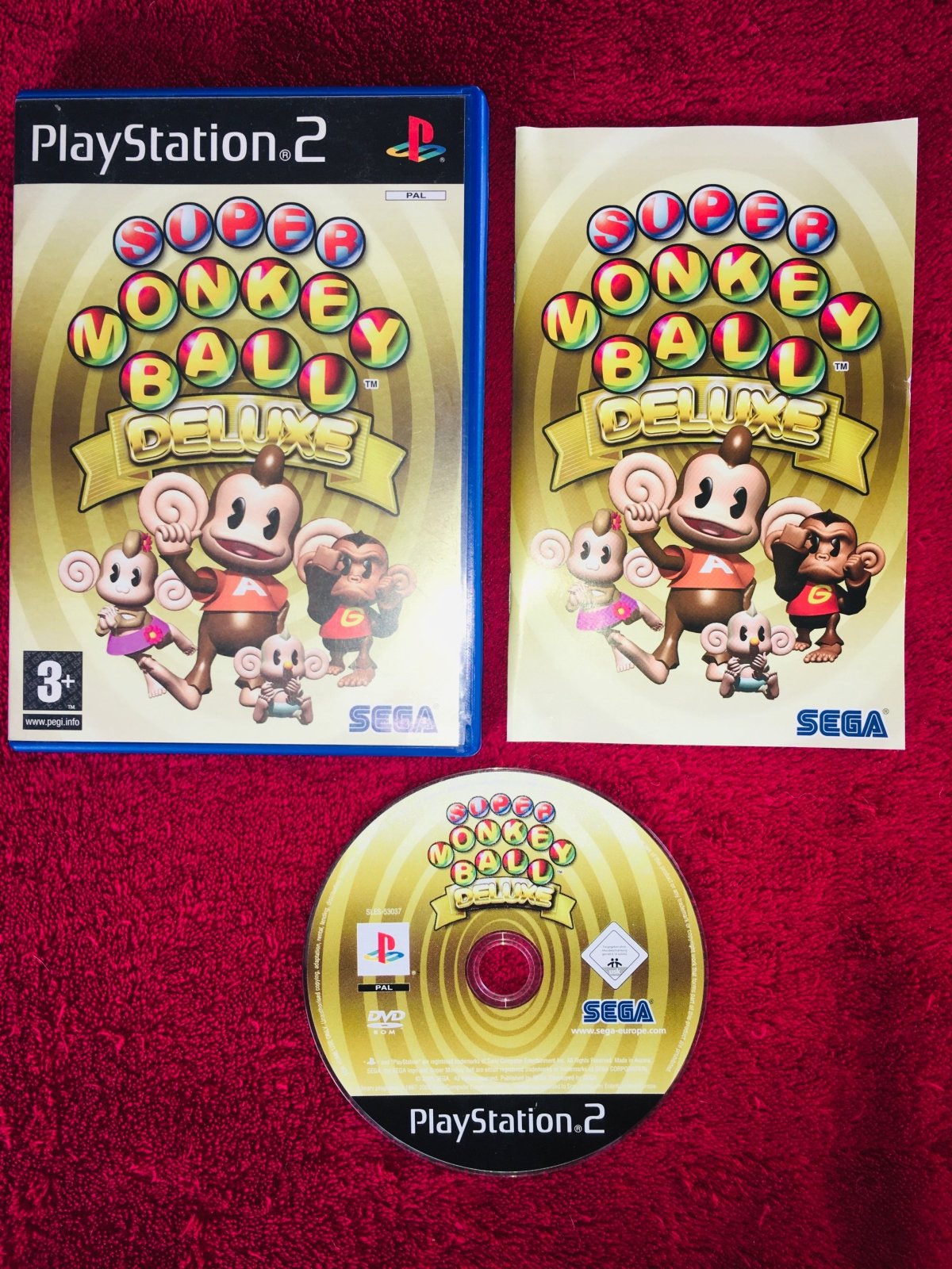Super Monkey Ball Deluxe - PS2 Game - PlayStation 2, Games, Action and adventure - Level Up Gaming NZ