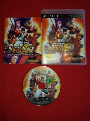 Super Street Fighter IV - 9/10! AS NEW PS3 Game