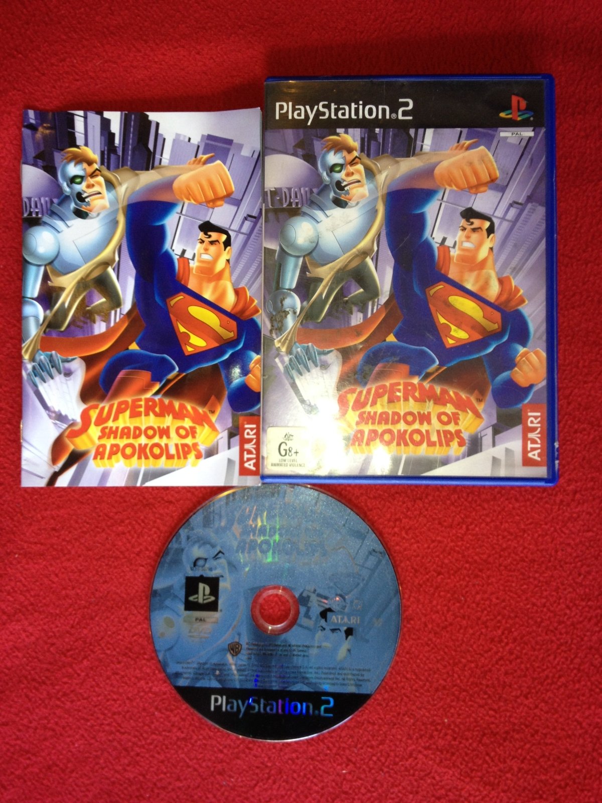 Superman: Shadow of Apokolips - PS2 Game - PlayStation 2, Games, Action and adventure - Level Up Gaming NZ