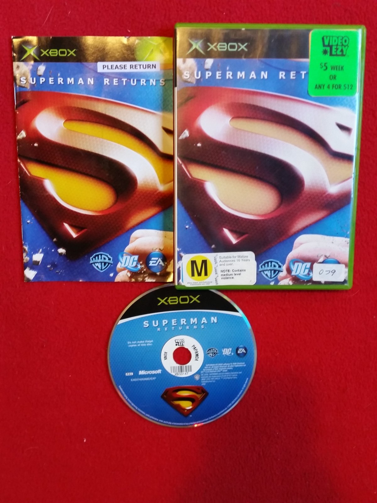 Superman Returns - XBOX Game - Xbox, Games, Action and adventure - Level Up Gaming NZ