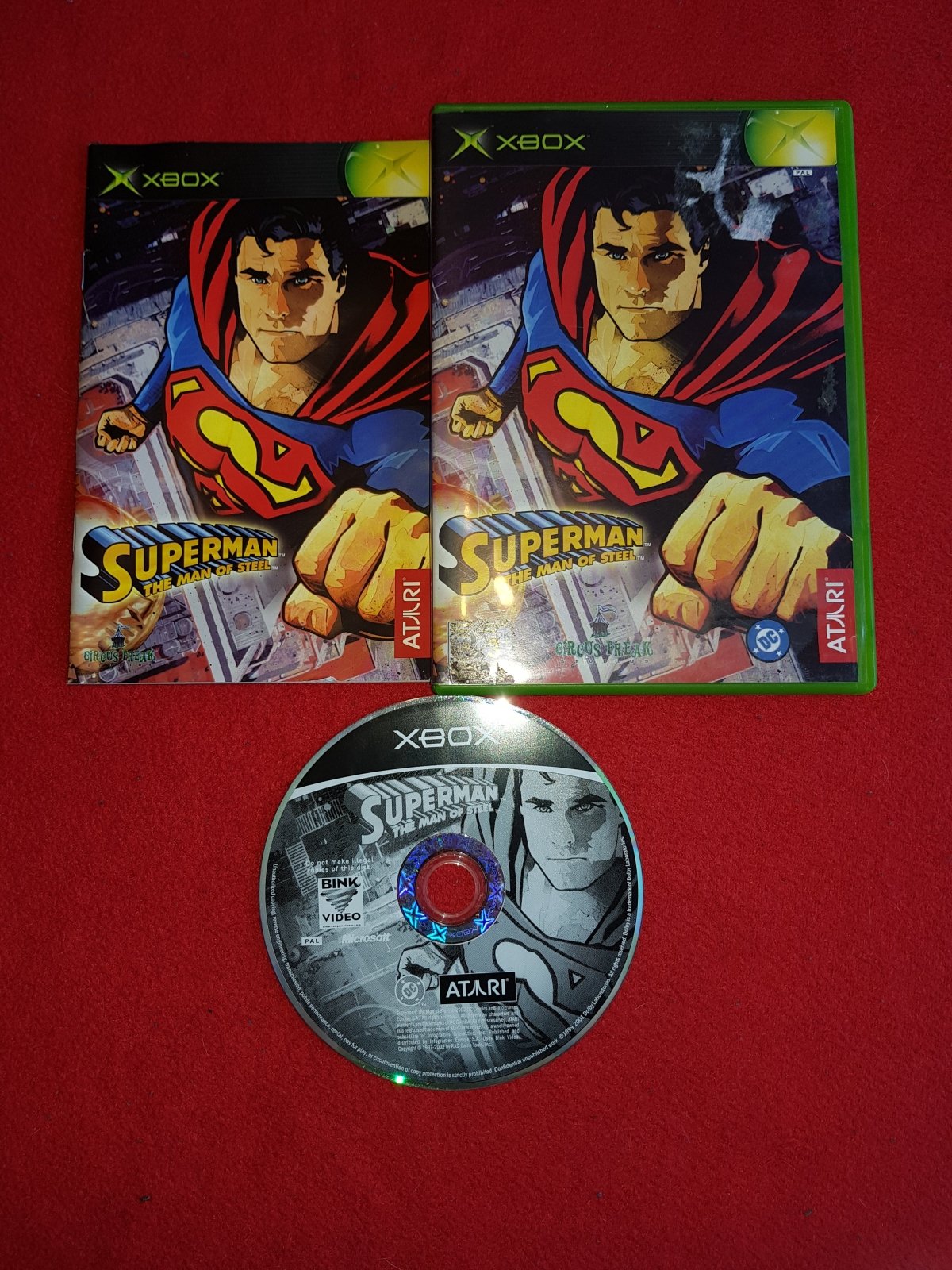 Superman: The Man of Steel - XBOX Game - Xbox, Games, Action and adventure - Level Up Gaming NZ