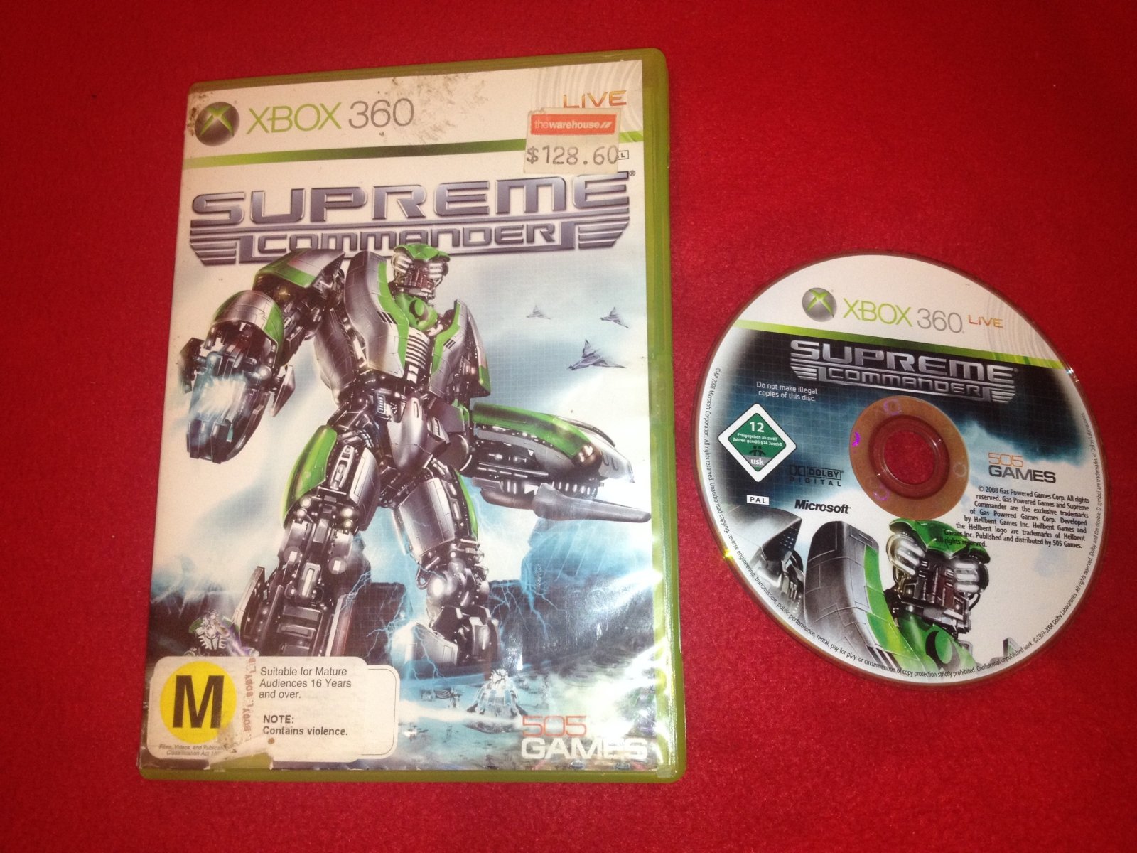 Supreme Commander - XBOX360 Game - Xbox 360, Games, Strategy and puzzle - Level Up Gaming NZ