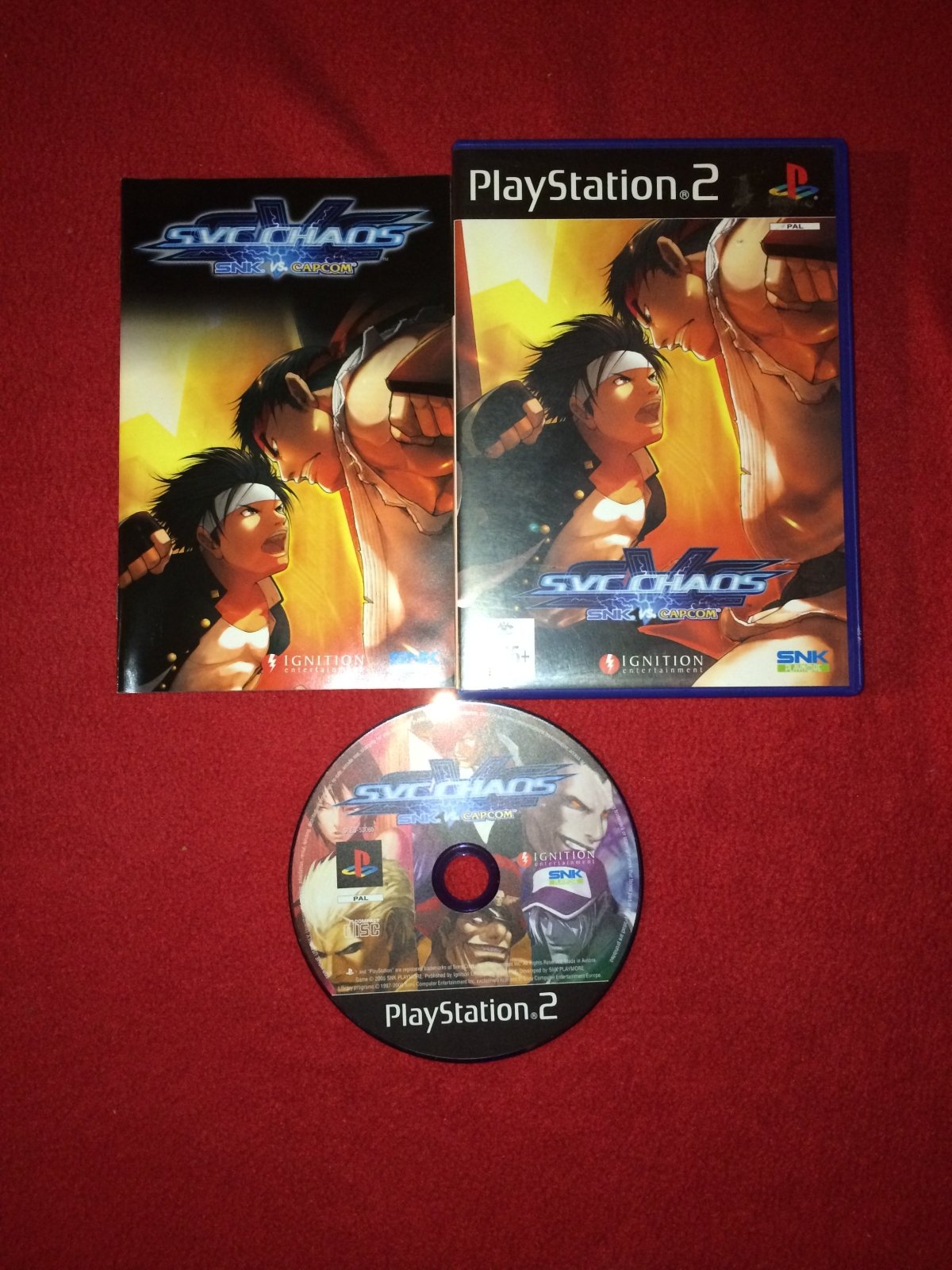 SNK vs. Capcom: SVC Chaos - RARE PS2 Game - PlayStation 2, Games, Fighting - Level Up Gaming NZ