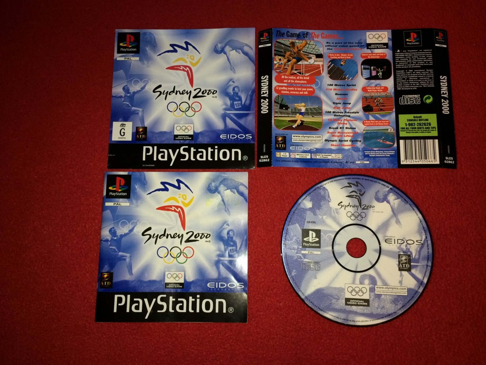 Sydney 2000 - PS1 Game - PlayStation, Games, Sports - Level Up Gaming NZ
