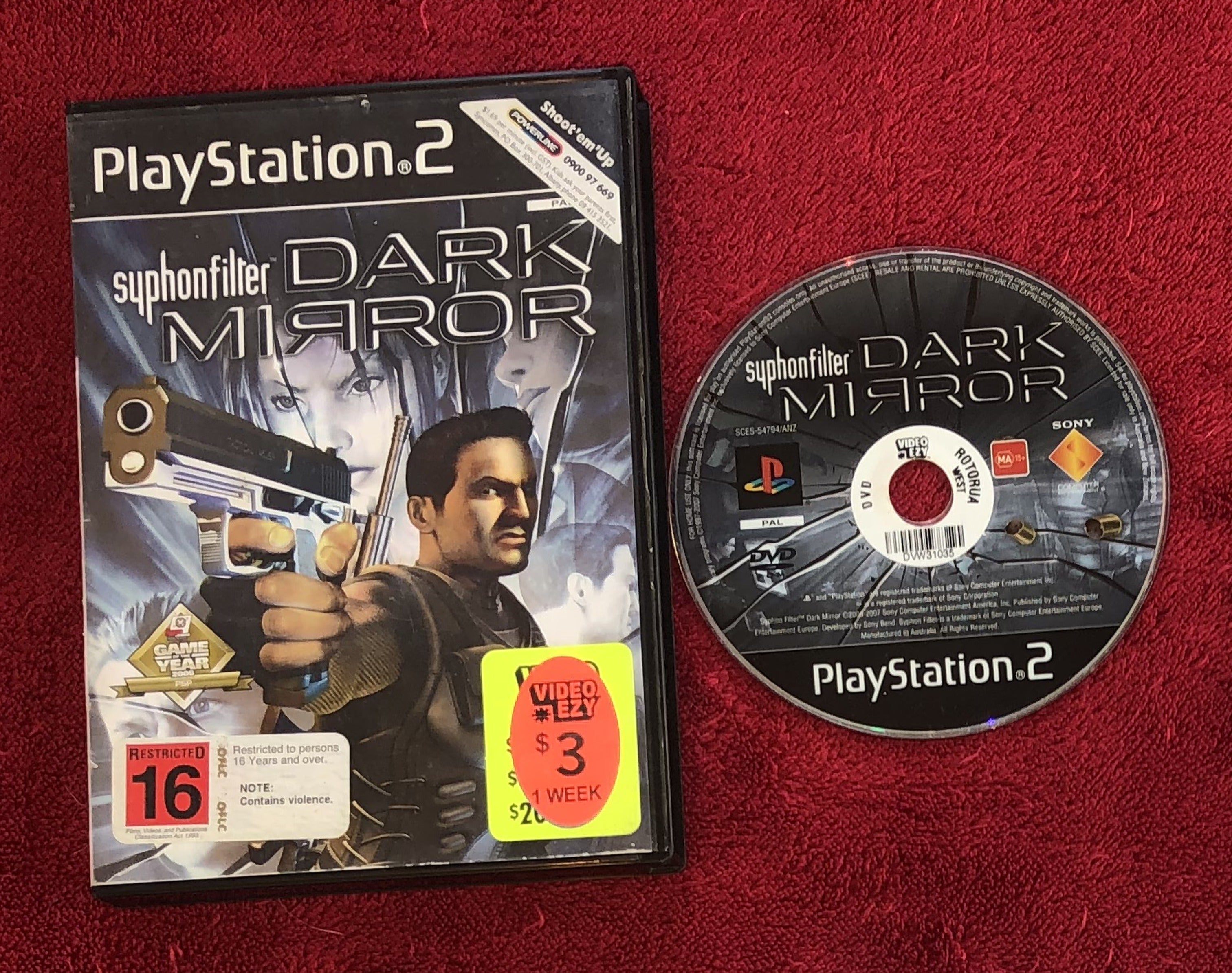 Syphon Filter: Dark Mirror - 9.3/10! PS2 Game - PlayStation 2, Games, Shooter - Level Up Gaming NZ
