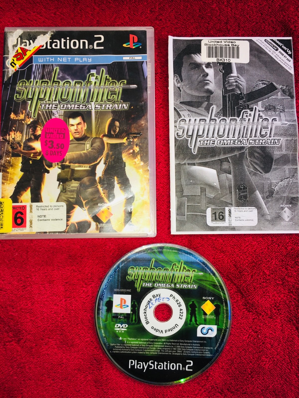 Syphon Filter: The Omega Strain - PS2 Game - PlayStation 2, Games, Action and adventure - Level Up Gaming NZ