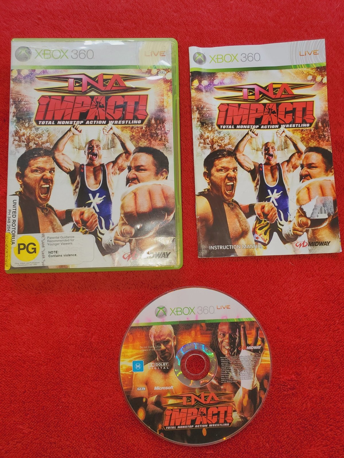 TNA Impact! - XBOX360 Game - Xbox 360, Games, Fighting - Level Up Gaming NZ