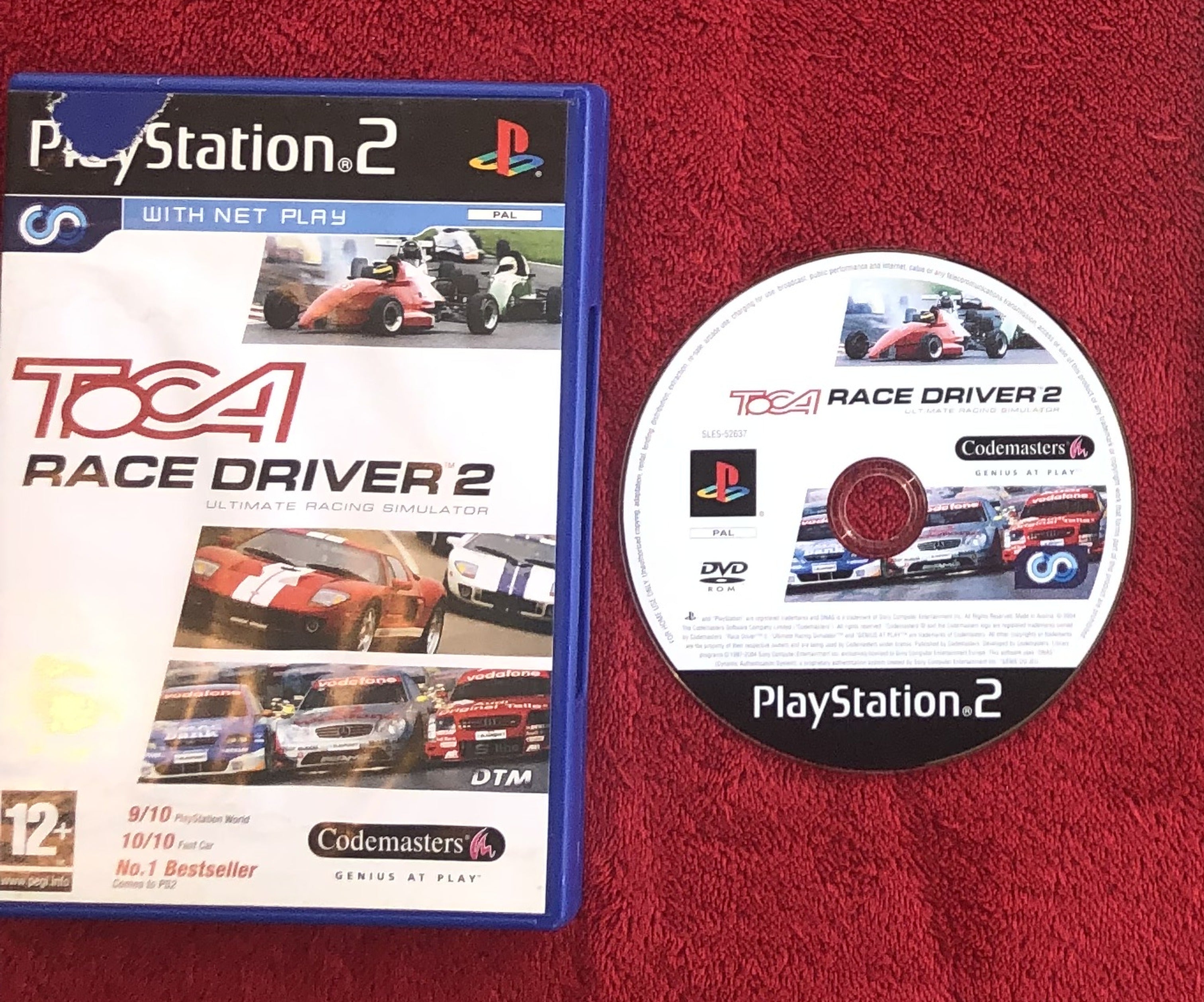 TOCA Race Driver 2 - PS2 Game, PlayStation 2, Games, Driving and racing, Level Up Gaming NZ