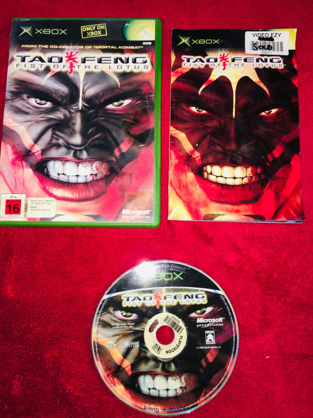 Tao Feng: Fist of the Lotus - 8.7/10 XBOX Game - Xbox, Games, Fighting - Level Up Gaming NZ