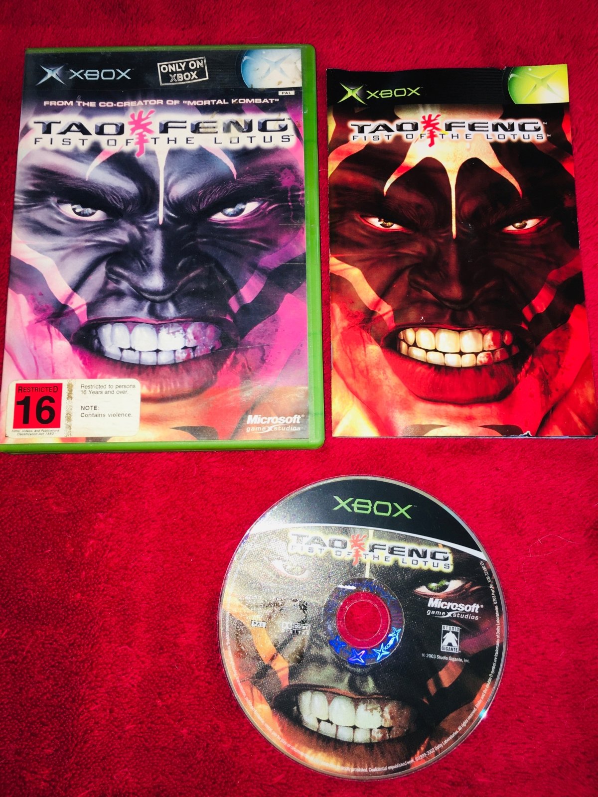 Tao Feng: Fist of the Lotus - 8.7/10 XBOX Game - Xbox, Games, Fighting - Level Up Gaming NZ