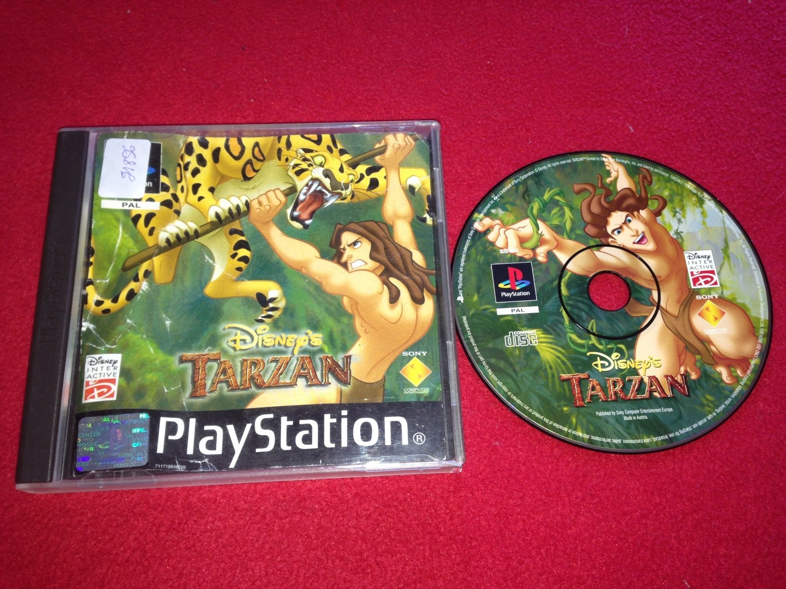 Disney's Tarzan - PS1 Game - PlayStation, Games, Action and adventure - Level Up Gaming NZ
