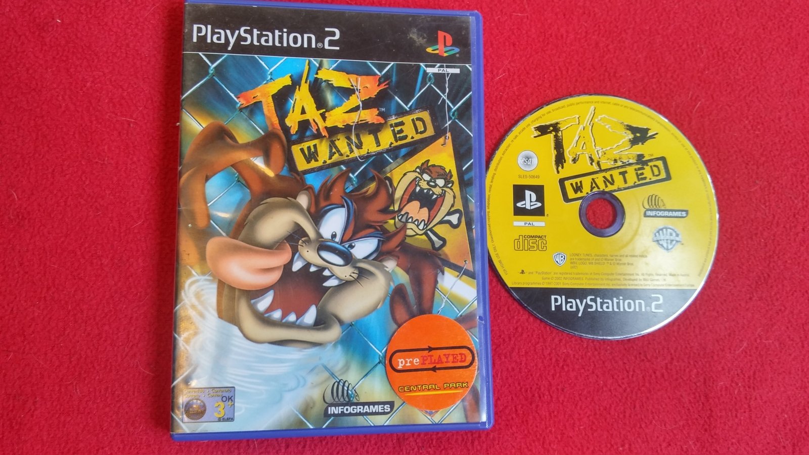 Taz: Wanted - PS2 Game - PlayStation 2, Games, Action and adventure - Level Up Gaming NZ
