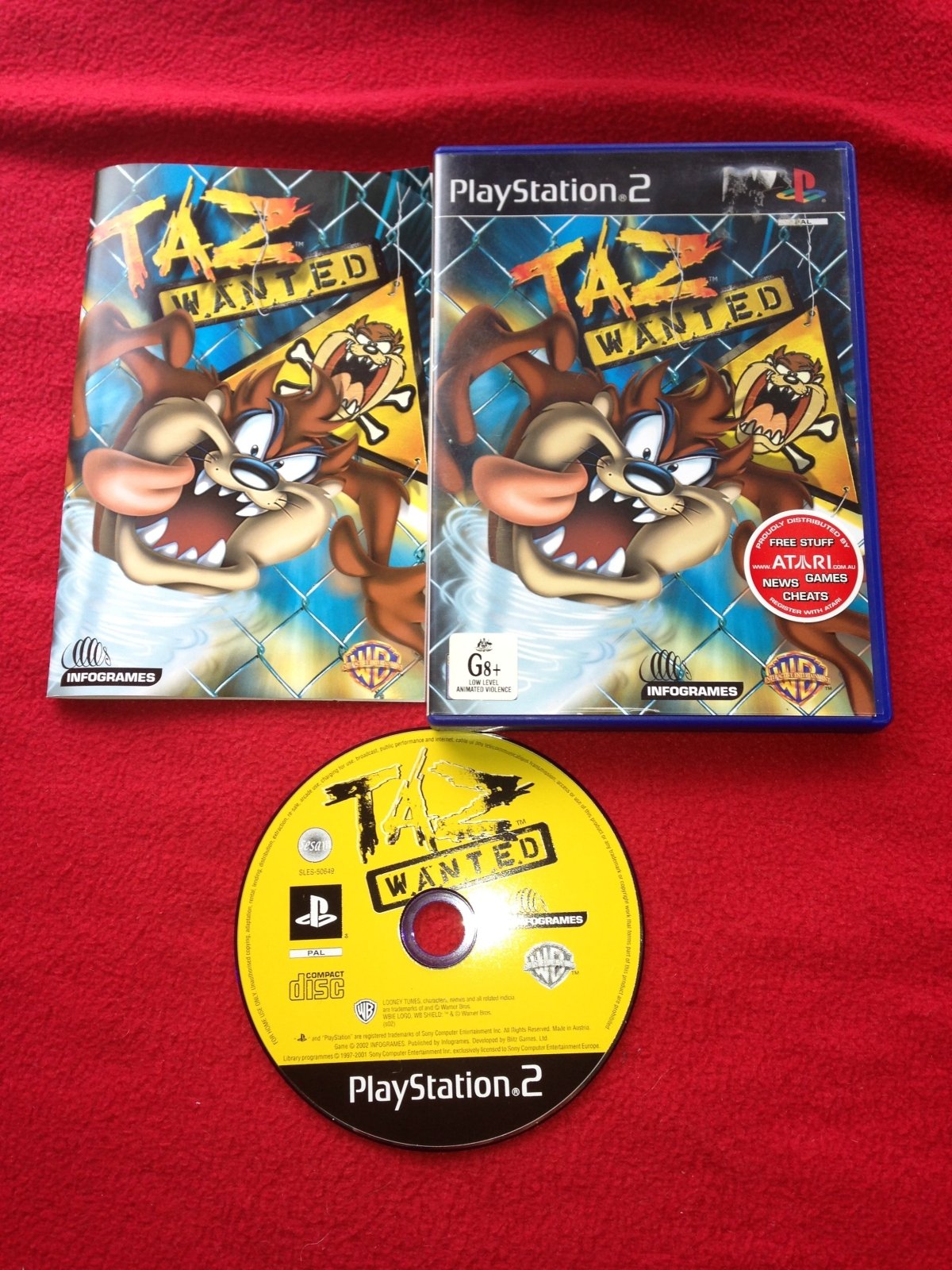 Taz: Wanted - PS2 Game - PlayStation 2, Games, Action and adventure - Level Up Gaming NZ