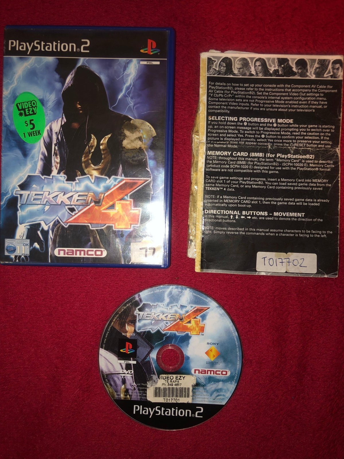 Tekken 4 - 9/10! PS2 Game - PlayStation 2, Games, Fighting - Level Up Gaming NZ