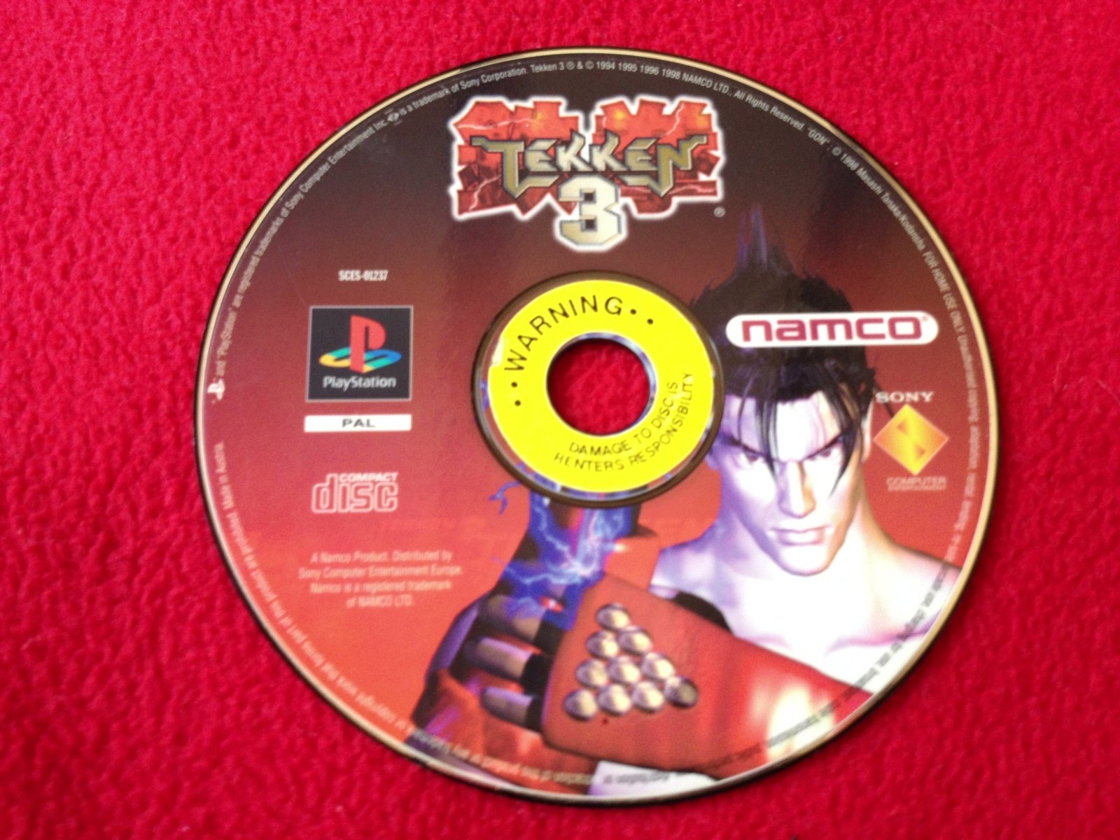Tekken 3 - PS1 Game - PlayStation, Games, Fighting - Level Up Gaming NZ