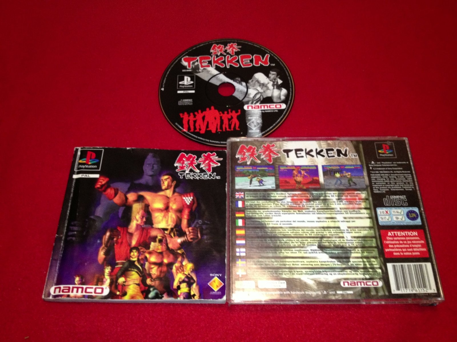 Tekken - the original! - PS1 Game - PlayStation, Games, Fighting - Level Up Gaming NZ