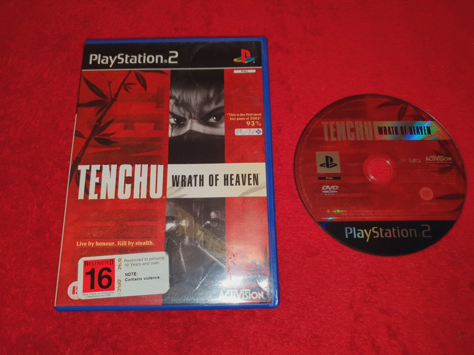 Tenchu: Wrath of Heaven - RARE PS2 Game - PlayStation 2, Games, Action and adventure - Level Up Gaming NZ