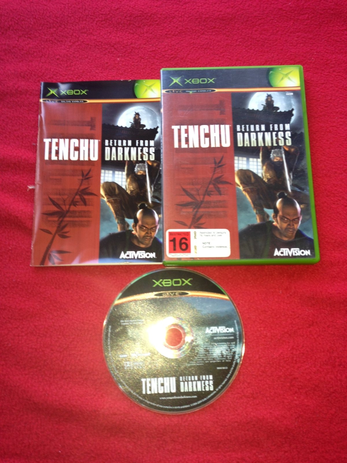 Tenchu: Return from Darkness - XBOX Game - Xbox, Games, Action and adventure - Level Up Gaming NZ