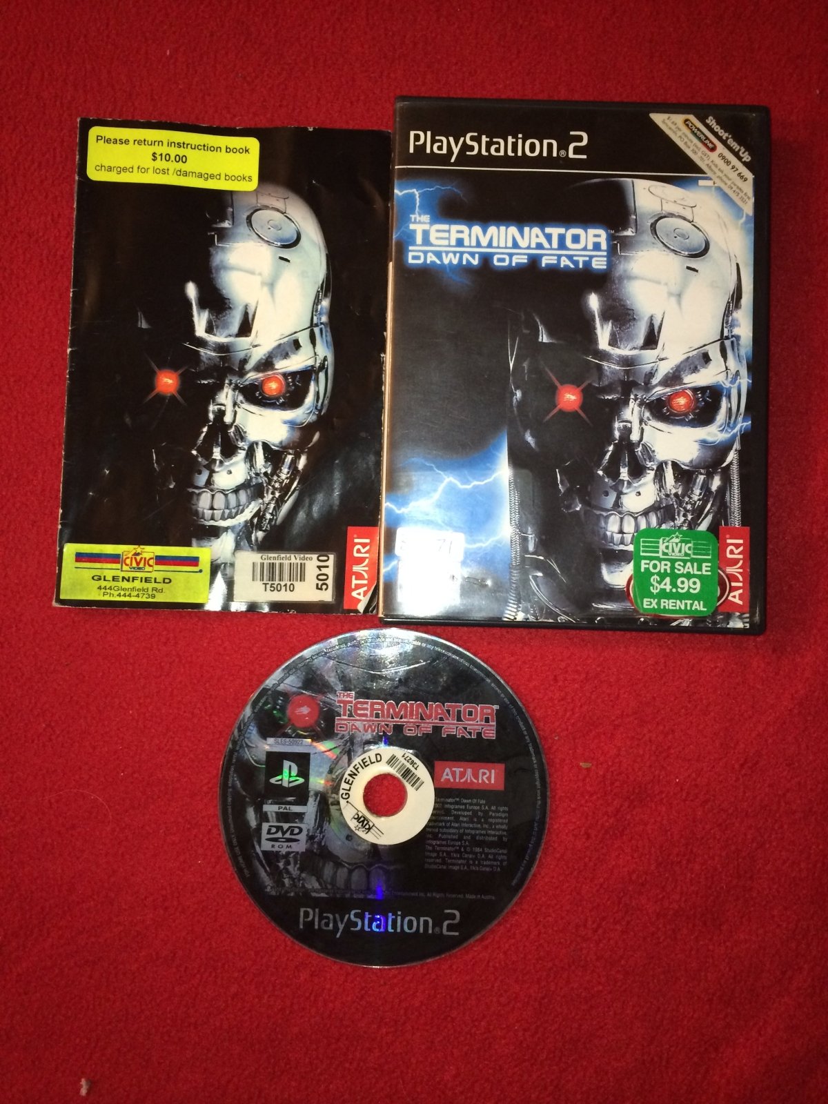 The Terminator: Dawn of Fate - PS2 Game - PlayStation 2, Games, Action and adventure - Level Up Gaming NZ