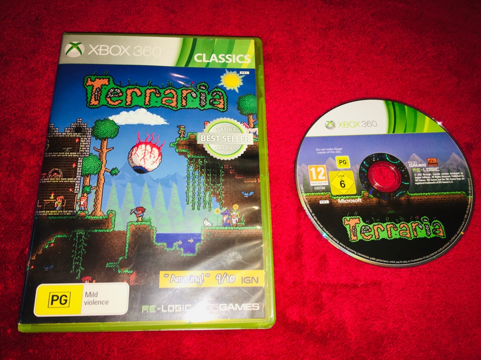 Terraria - 9/10! XBOX360 Game - Xbox 360, Games, Action and adventure - Level Up Gaming NZ