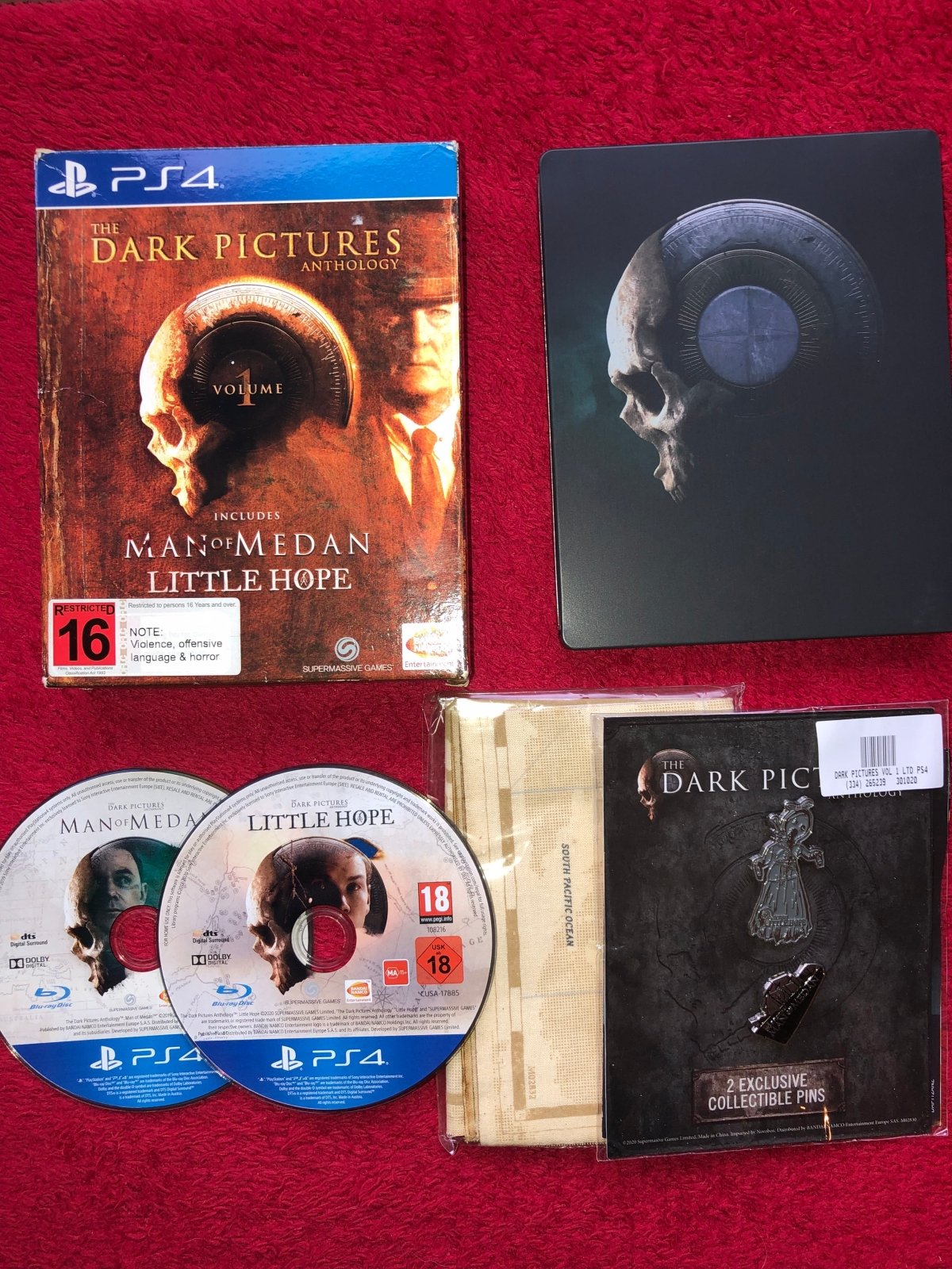 The Dark Pictures Anthology Volume 1 - PS4 Game - PS4, PlayStation 4, PlayStation 4, Games, Action and Adventure - Level Up Gaming NZ