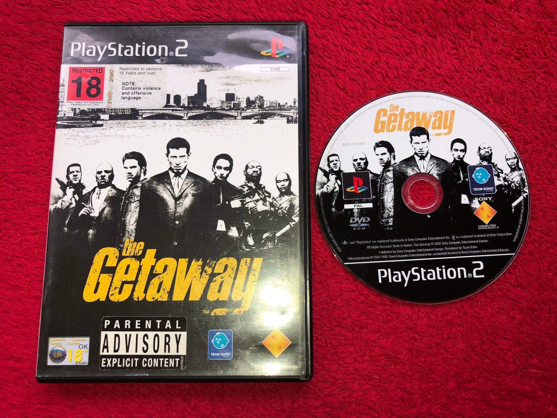 The Getaway - PS2 Game