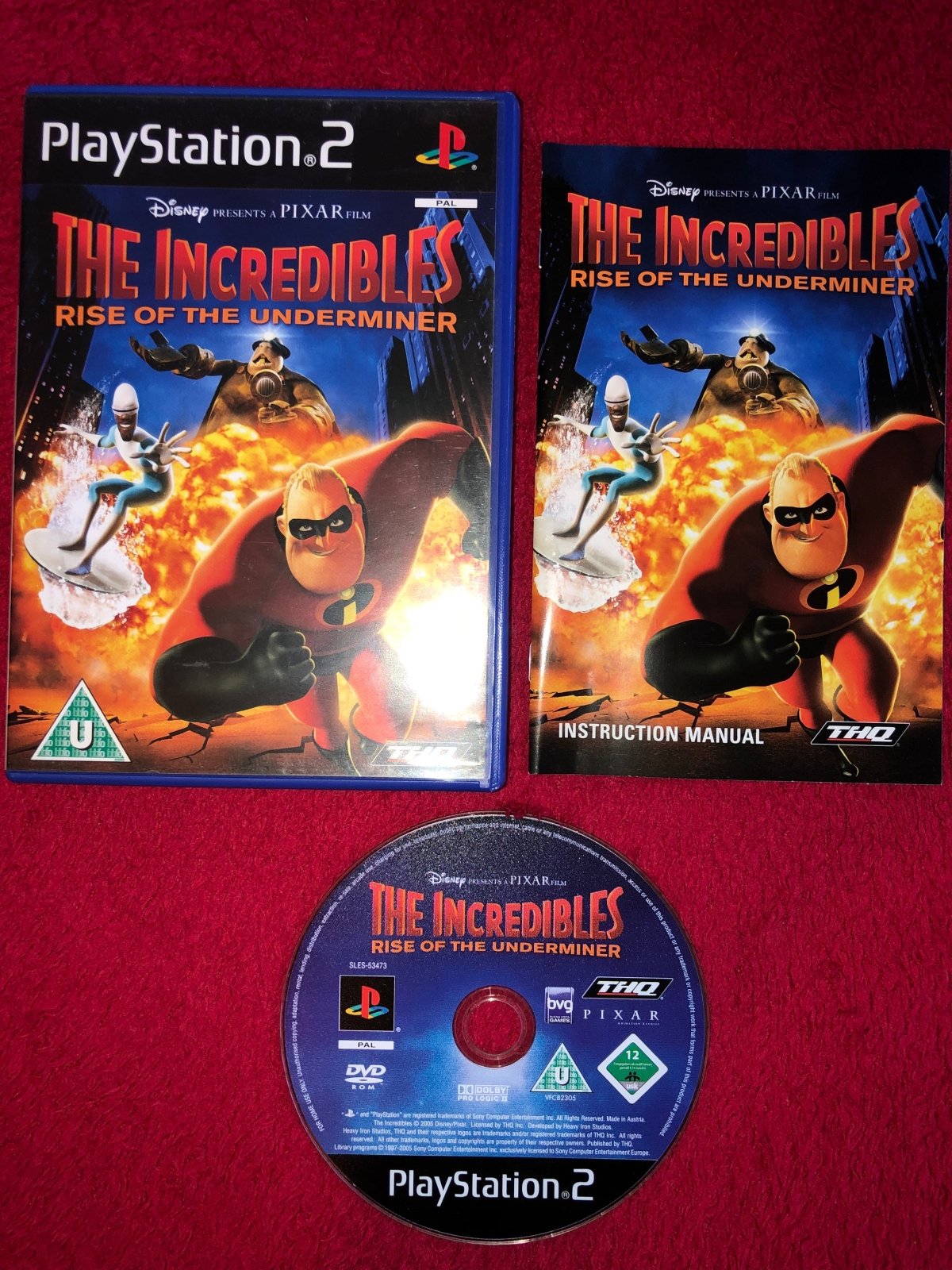 The Incredibles: Rise of the Underminer - PS2 Game - PlayStation 2, Games, Action and adventure - Level Up Gaming NZ