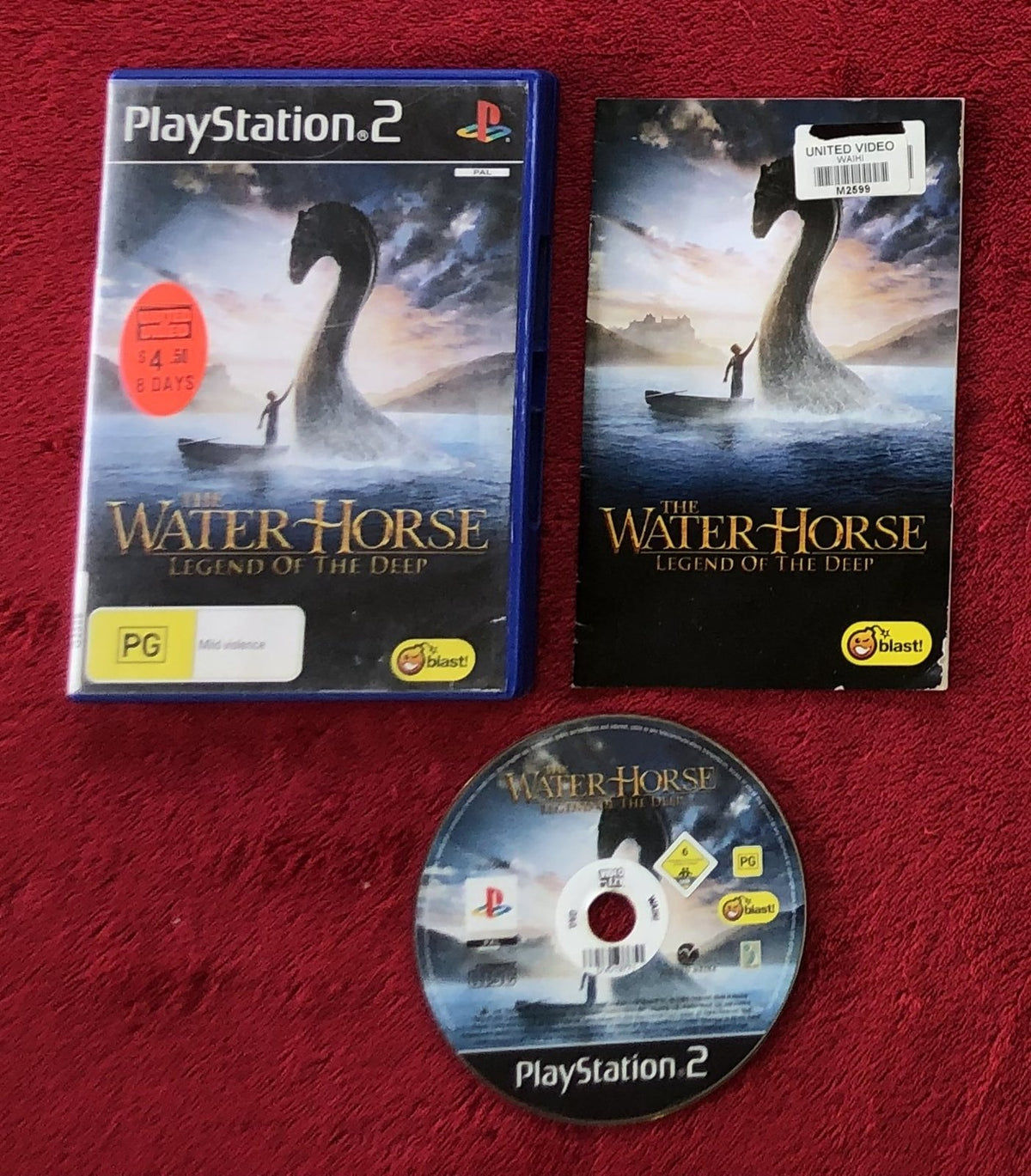 The Waterhorse: Legend of the Deep - PS2 Game - PlayStation 2, Games, Action and adventure - Level Up Gaming NZ