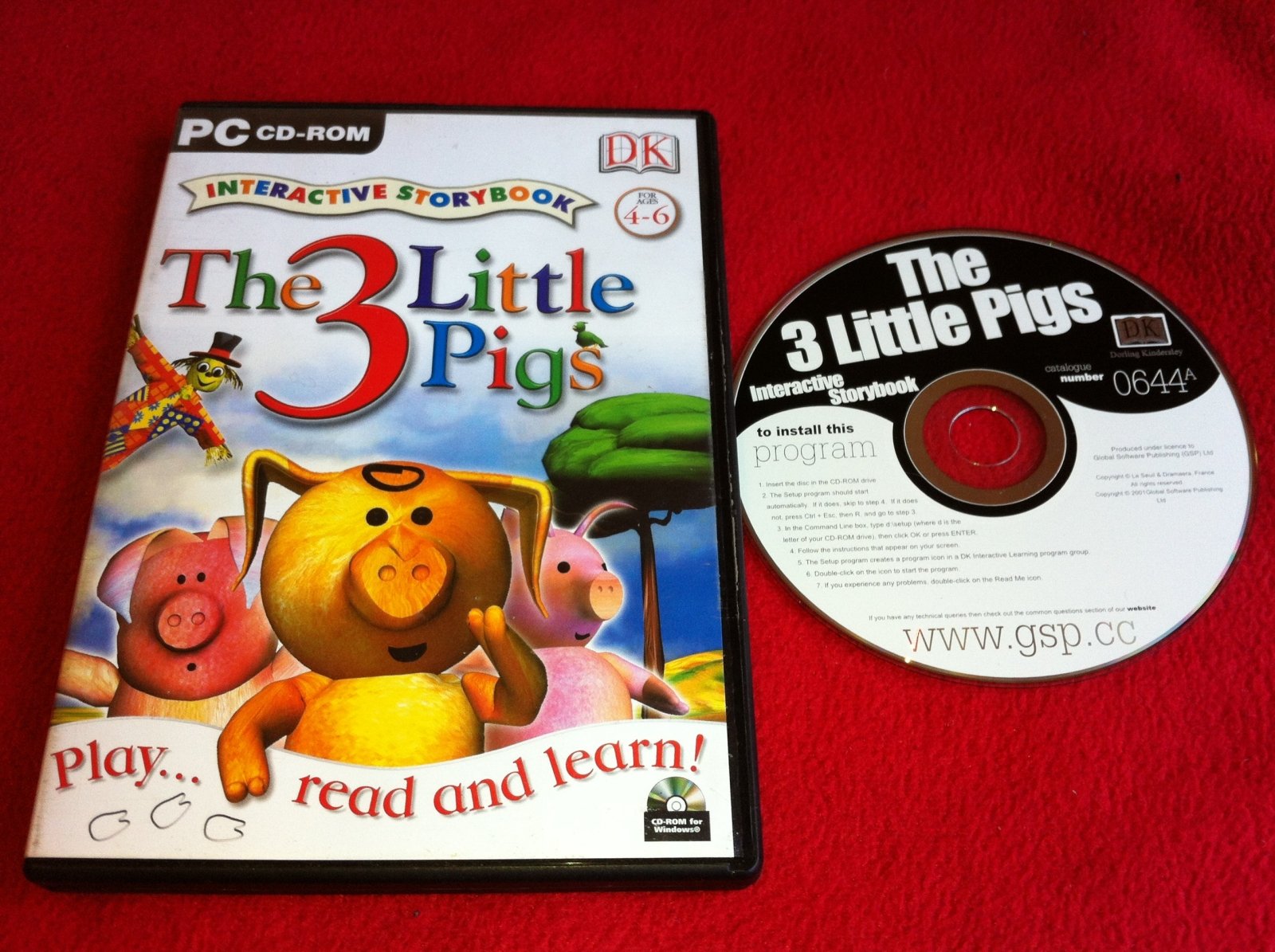 The 3 Little Pigs - PC Game - PC games, Kids and educational - Level Up Gaming NZ