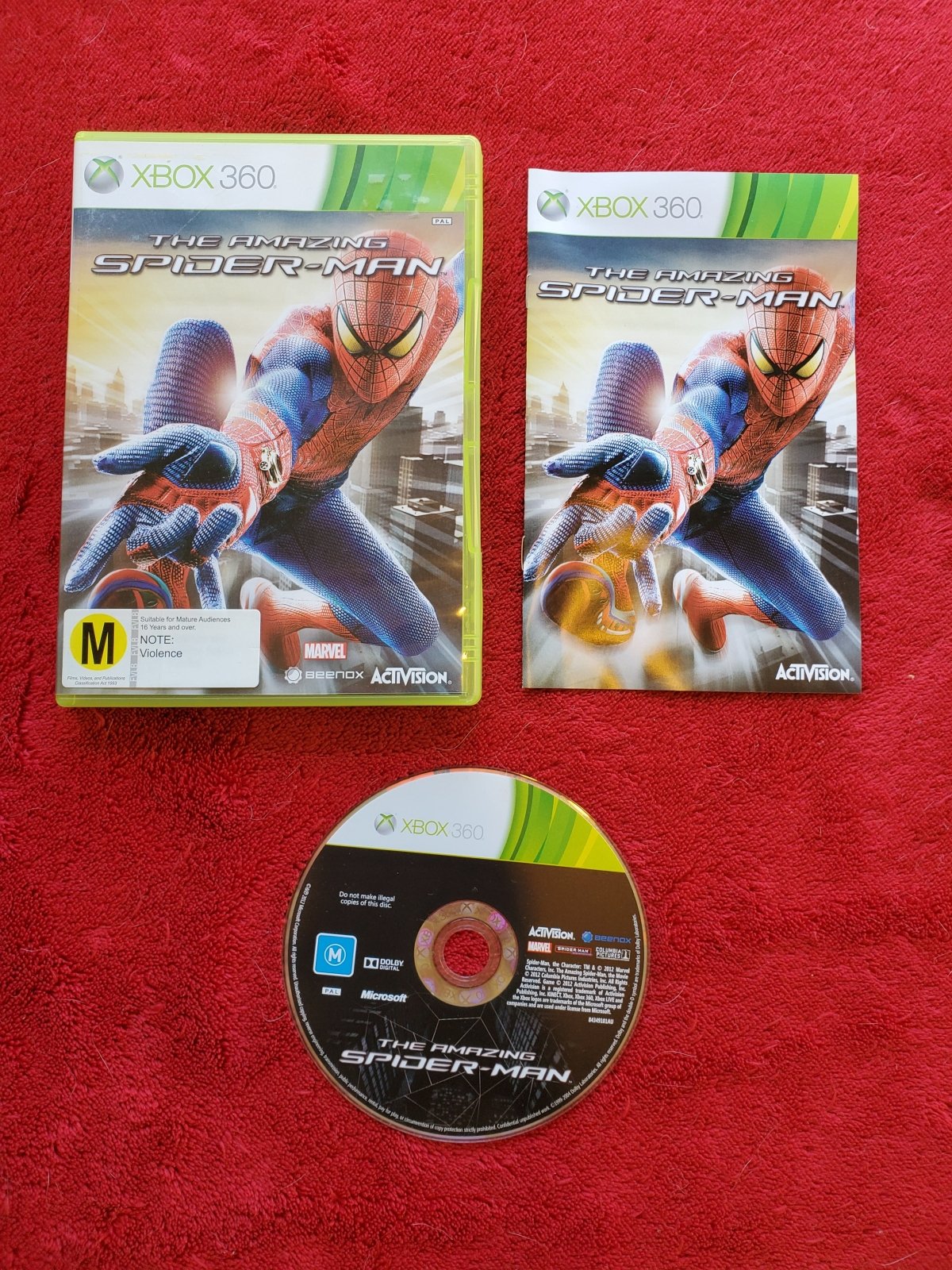 The Amazing Spider - Man - XBOX360 Game - Xbox 360, Games, Action and adventure - Level Up Gaming NZ