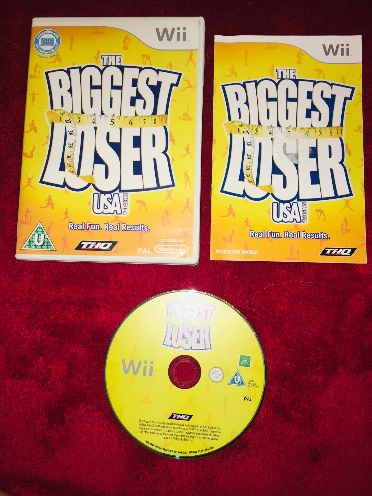 The Biggest Loser - Wii Game - Wii Games - Level Up Gaming NZ