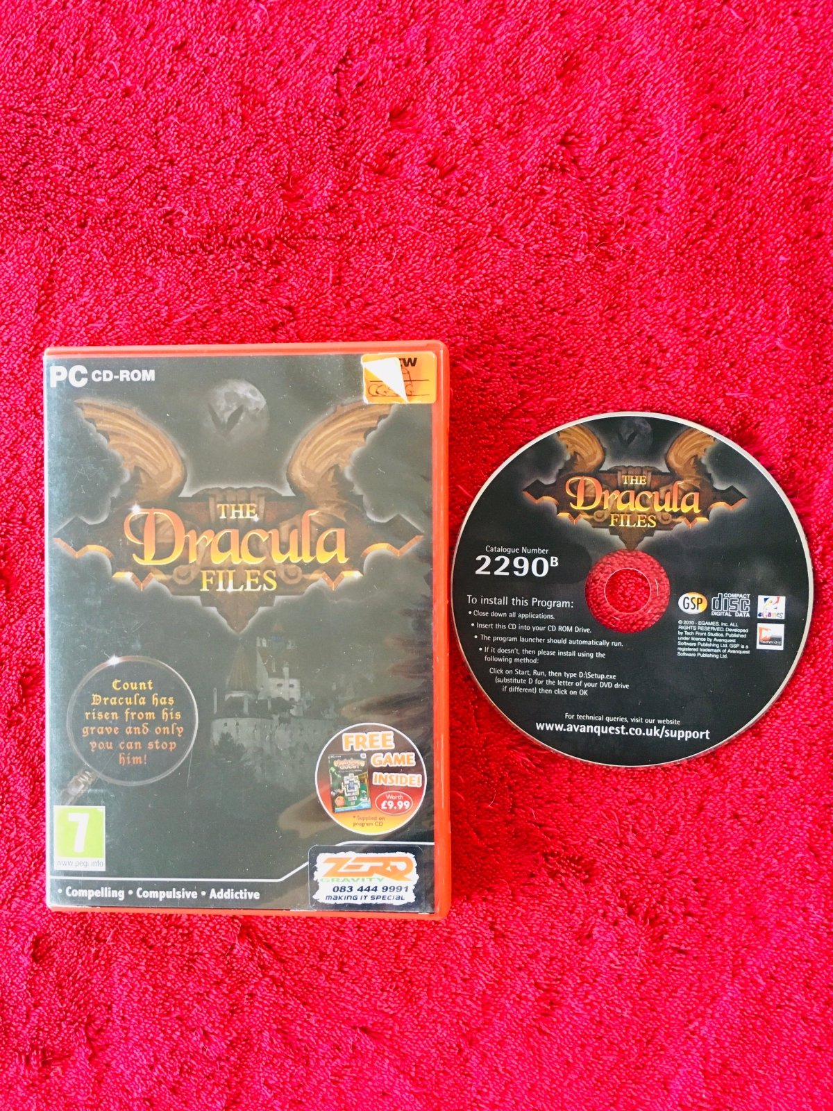 Dracula Files - Hidden Object PC Game - PC games, Action and adventure - Level Up Gaming NZ