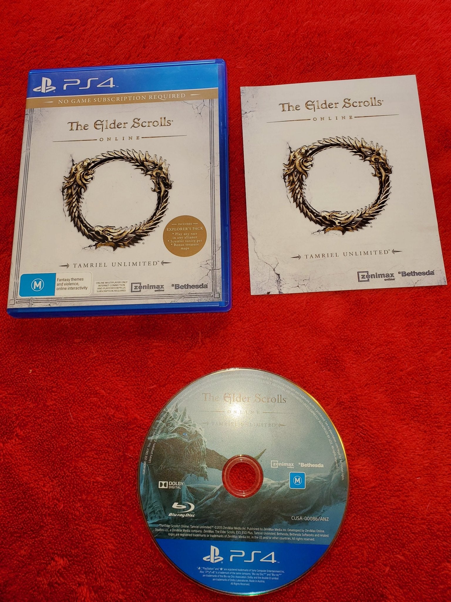 The Elder Scrolls Online Tamriel Unlimited - PS4 Game - PS4 - PlayStation 4, Games - Level Up Gaming NZ