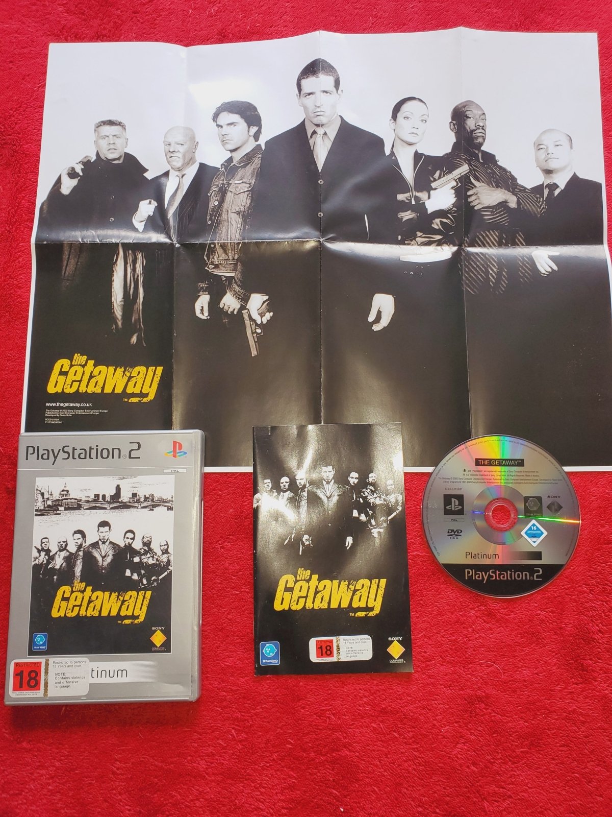 The Getaway - PS2 Game - PlayStation 2, Games, Action and adventure - Level Up Gaming NZ