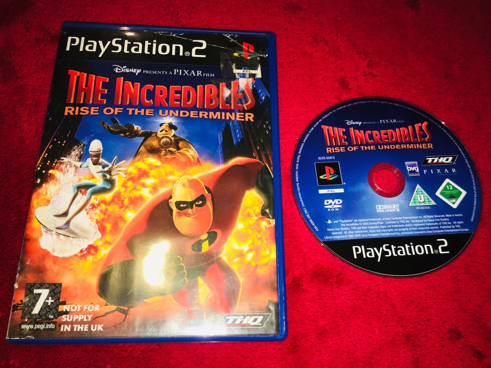 The Incredibles: Rise of the Underminer - PS2 Game - PlayStation 2, Games, Action and adventure - Level Up Gaming NZ
