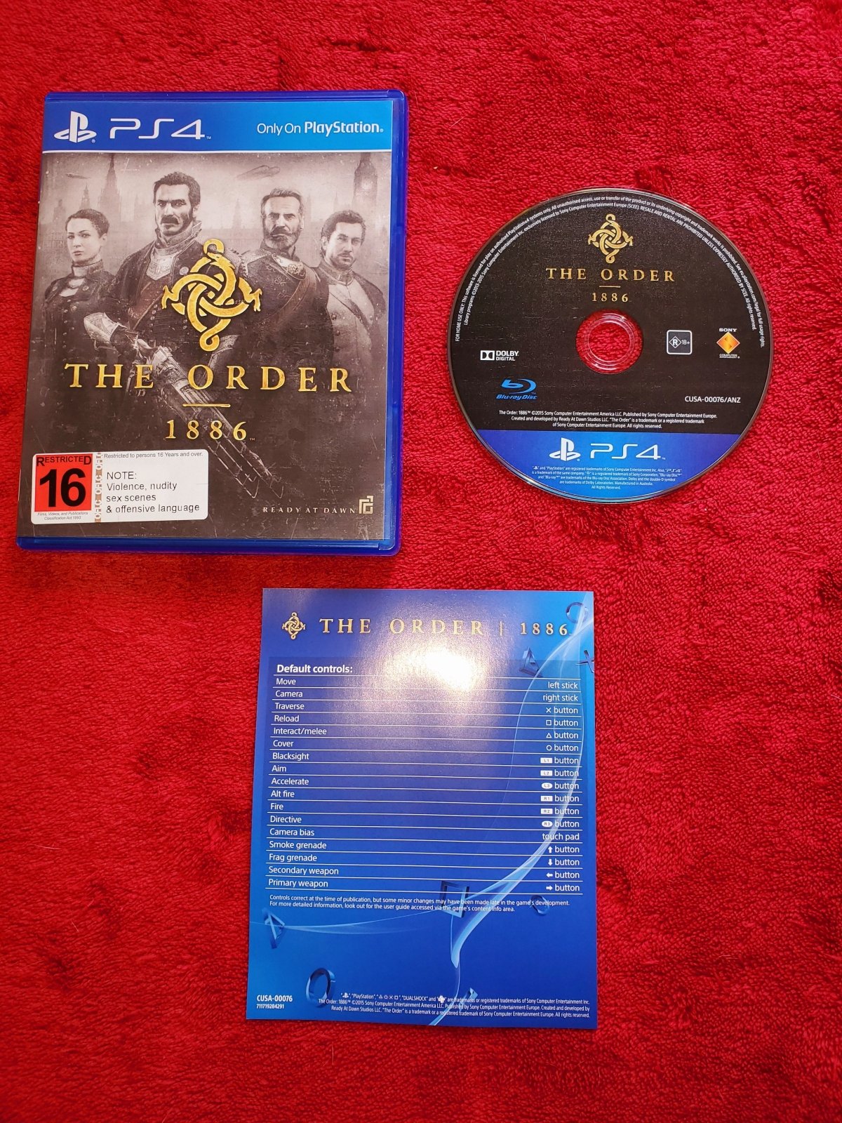 The Order: 1886 - PS4 Game - PlayStation 4, Games - Level Up Gaming NZ