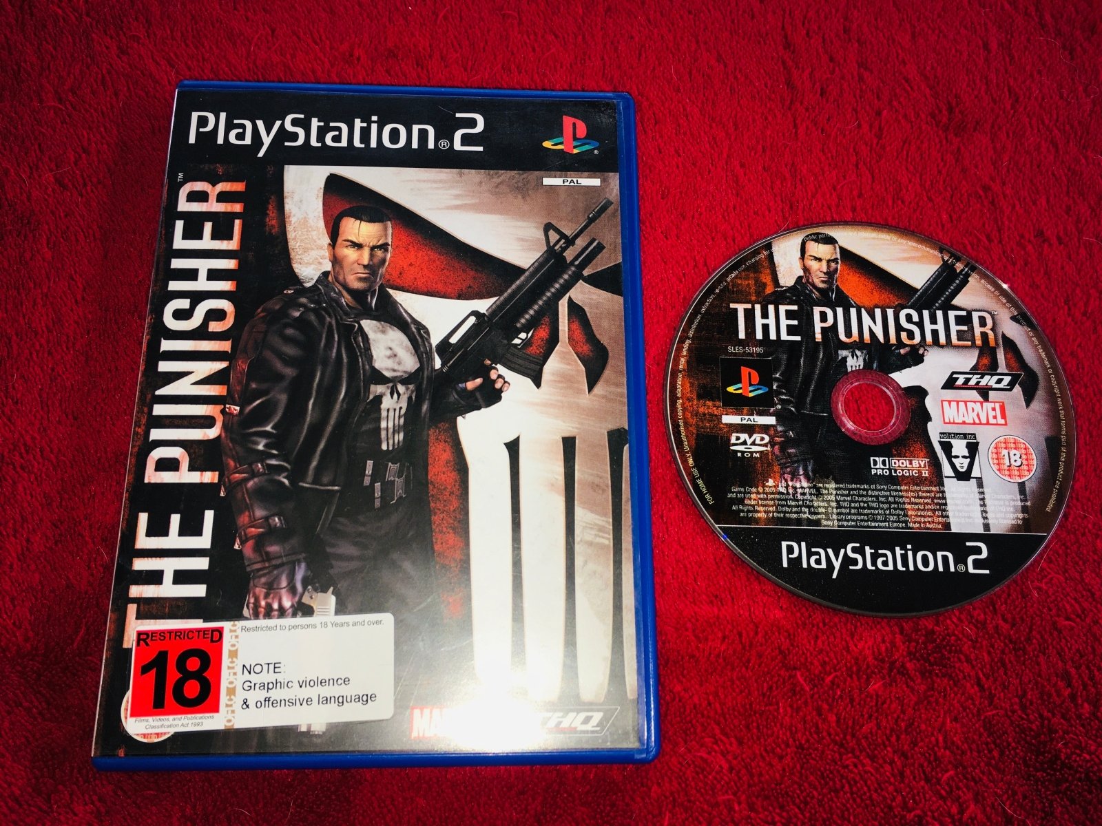The Punisher - RARE PS2 Game - PlayStation 2, Games, Shooter - Level Up Gaming NZ