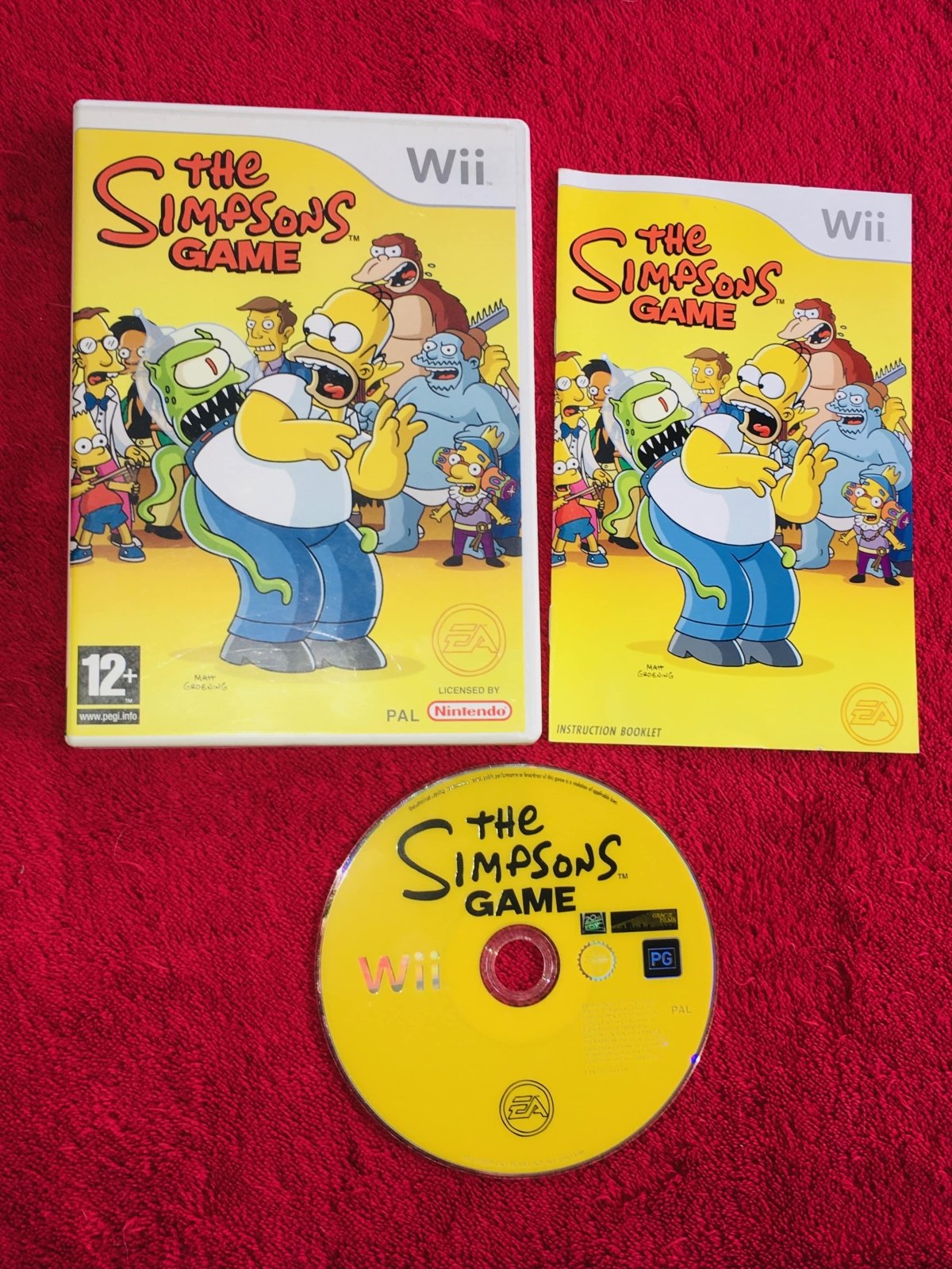 The Simpsons Game - NEAR NEW Wii Game - Wii Games - Level Up Gaming NZ