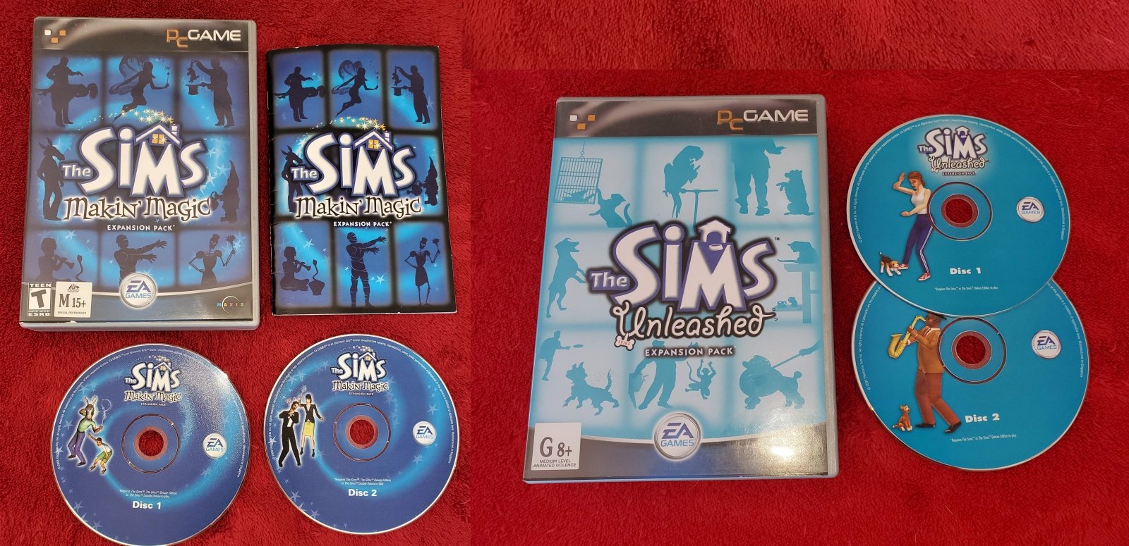 2 x Sims Expansions - Makin' Magic + Unleashed - PC Games - PC games, Simulation - Level Up Gaming NZ