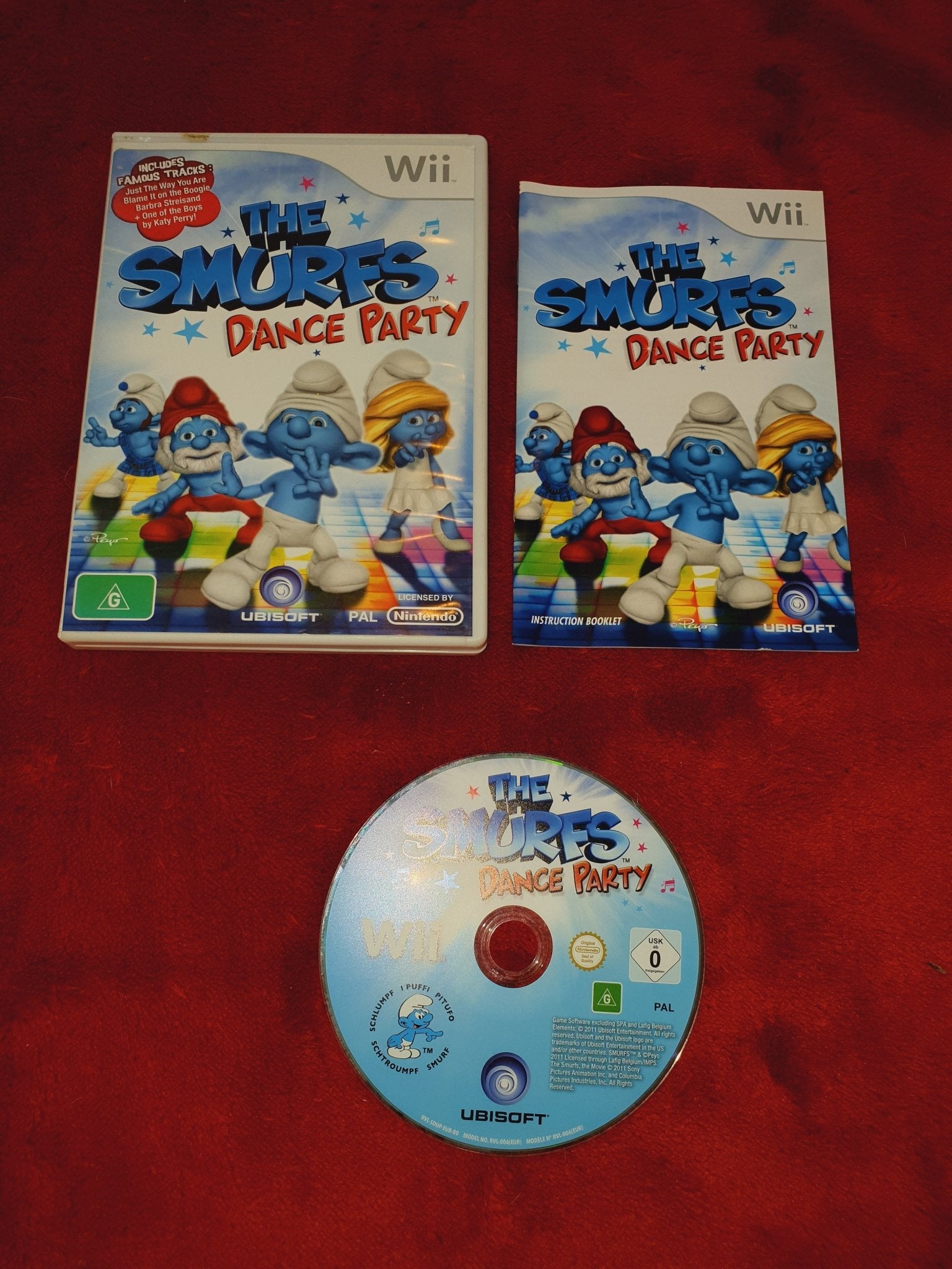 The Smurfs Dance Party - Wii Game - Wii - Wii Games - Level Up Gaming NZ