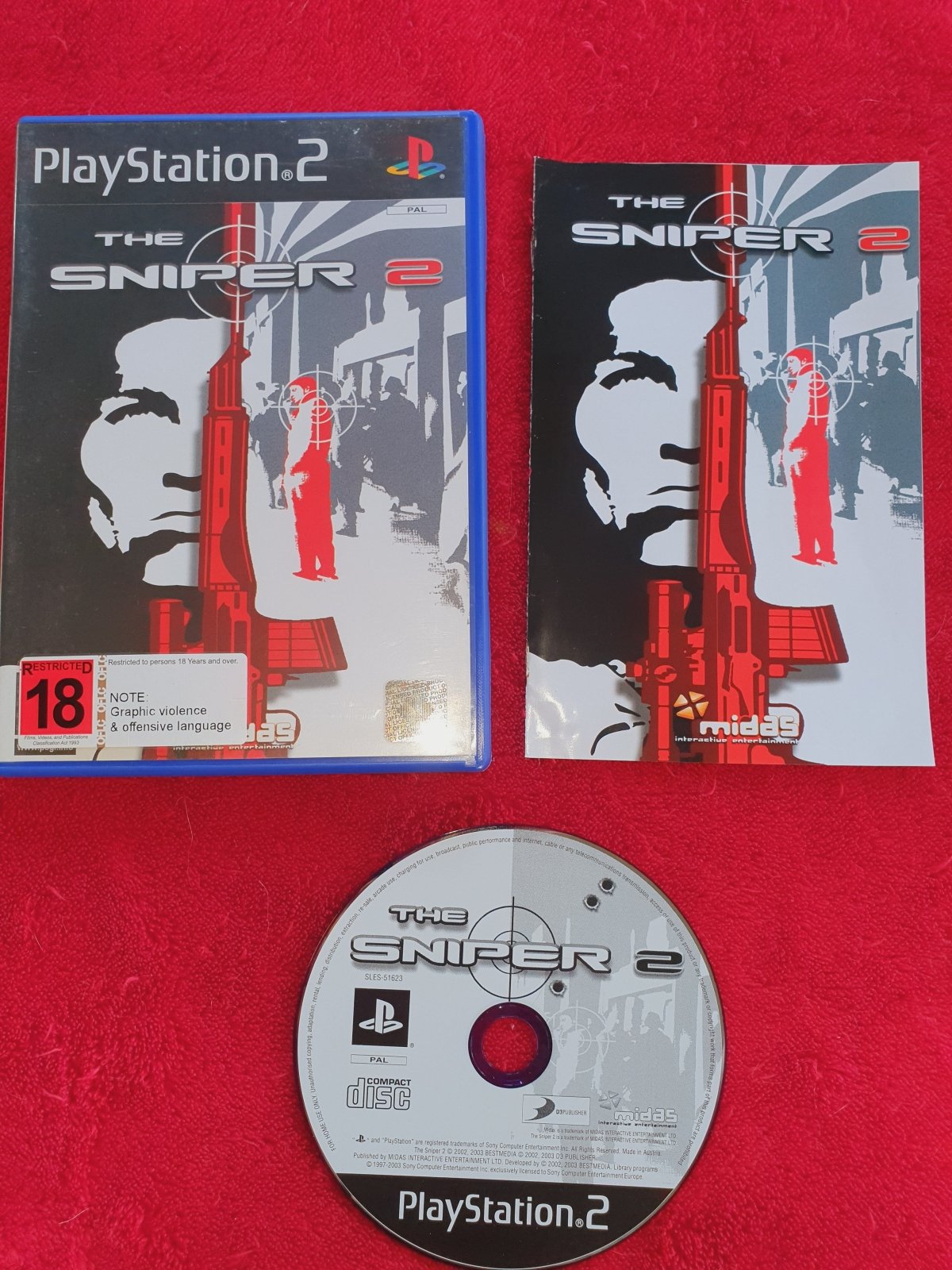 The Sniper 2 - PS2 Game - PlayStation 2, Games, Shooter - Level Up Gaming NZ
