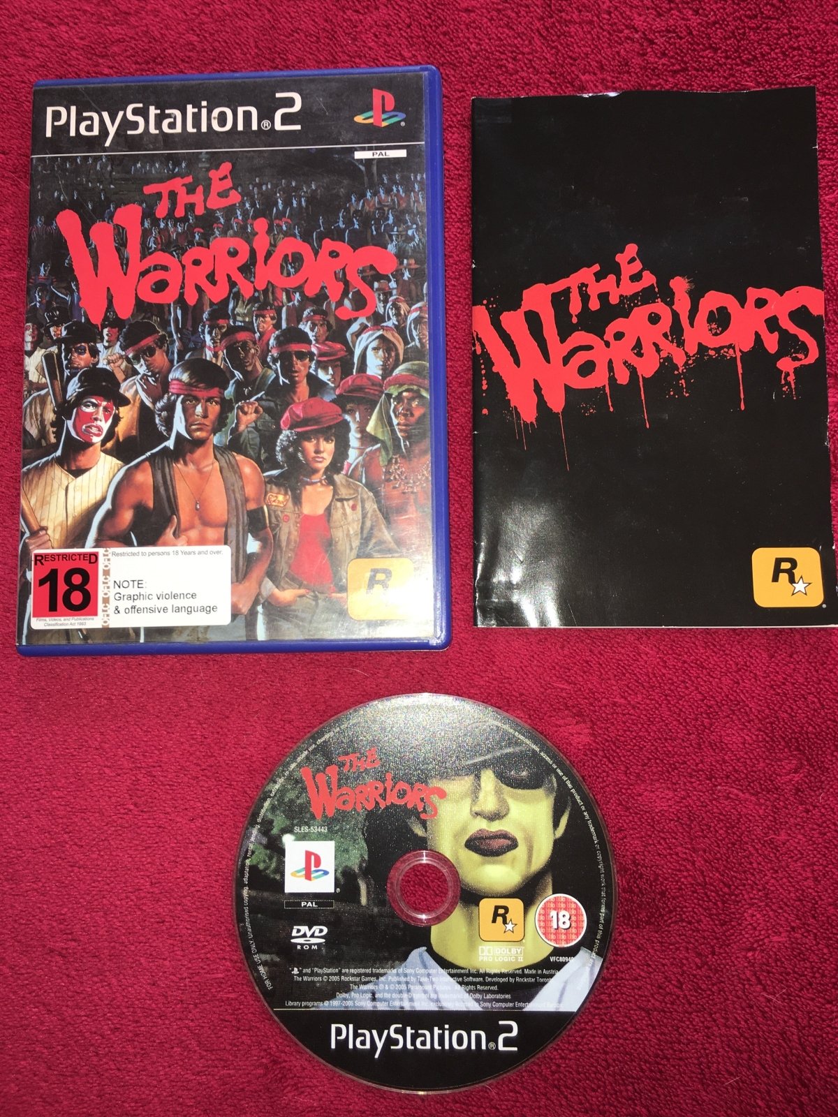 The Warriors - RARE PS2 Game - PlayStation 2, Games, Action and adventure - Level Up Gaming NZ