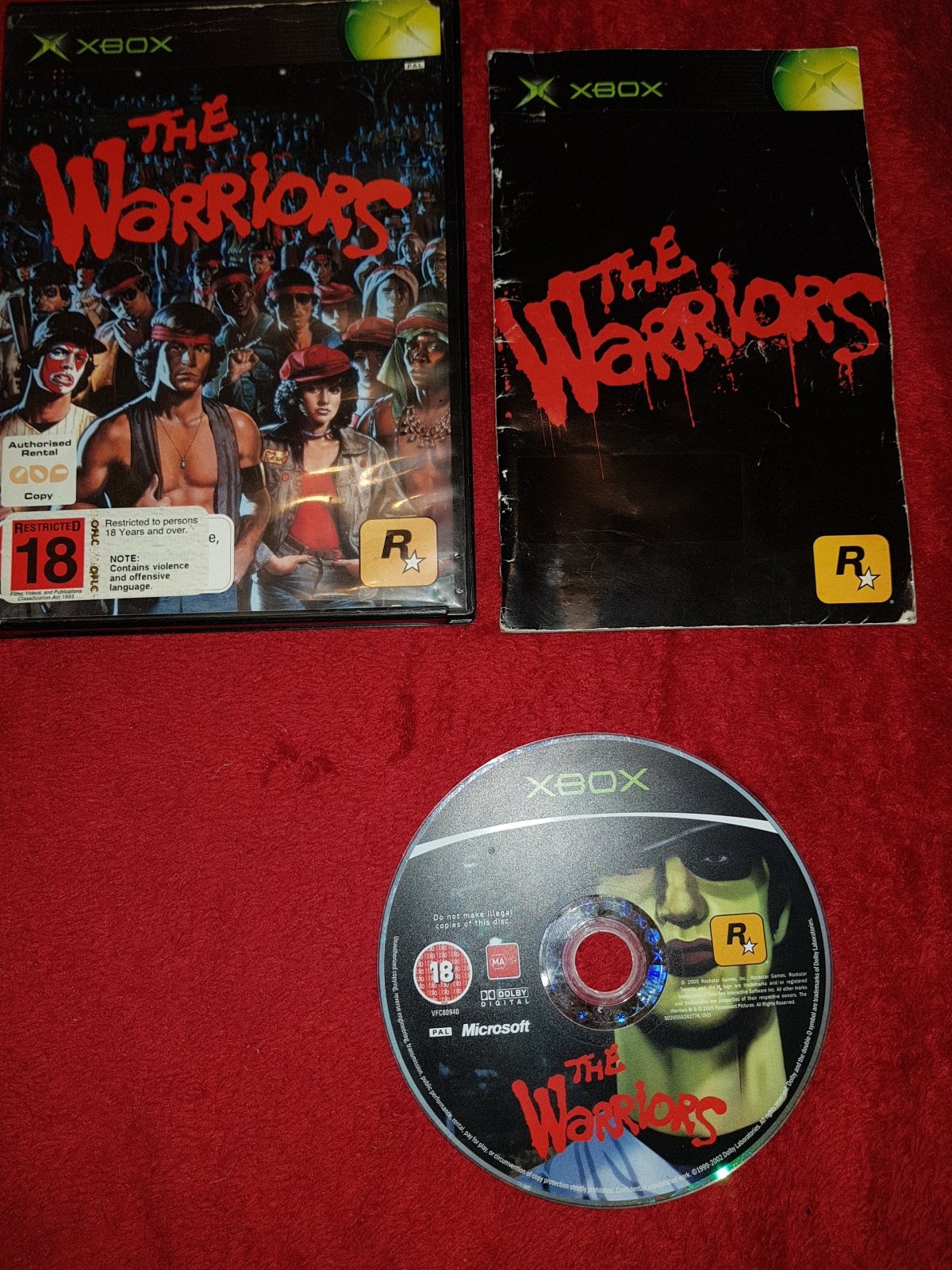 The Warriors - RARE XBOX Game - Xbox, Games, Action and adventure - Level Up Gaming NZ