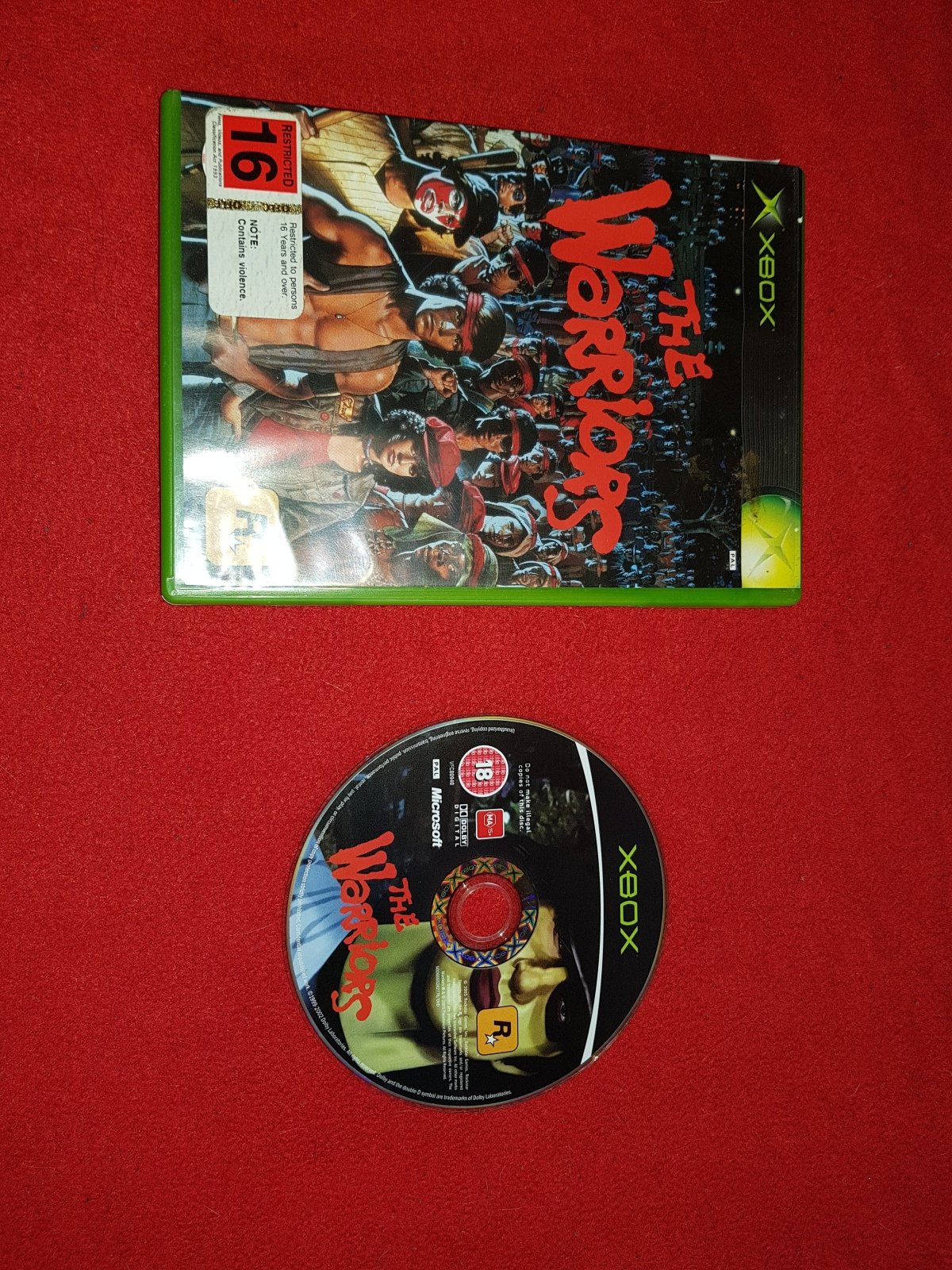 The Warriors - RARE XBOX Game - Xbox, Games, Action and adventure - Level Up Gaming NZ
