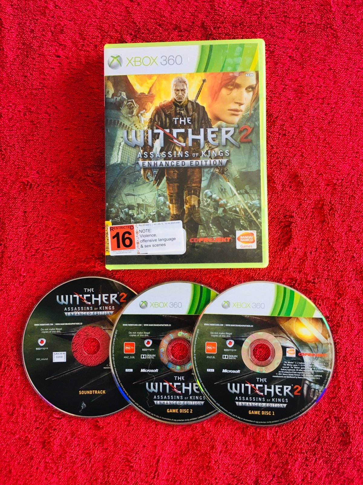 The Witcher 2 - Enhanced Edition - XBOX360 Game - Xbox 360, Games, Role playing - Level Up Gaming NZ