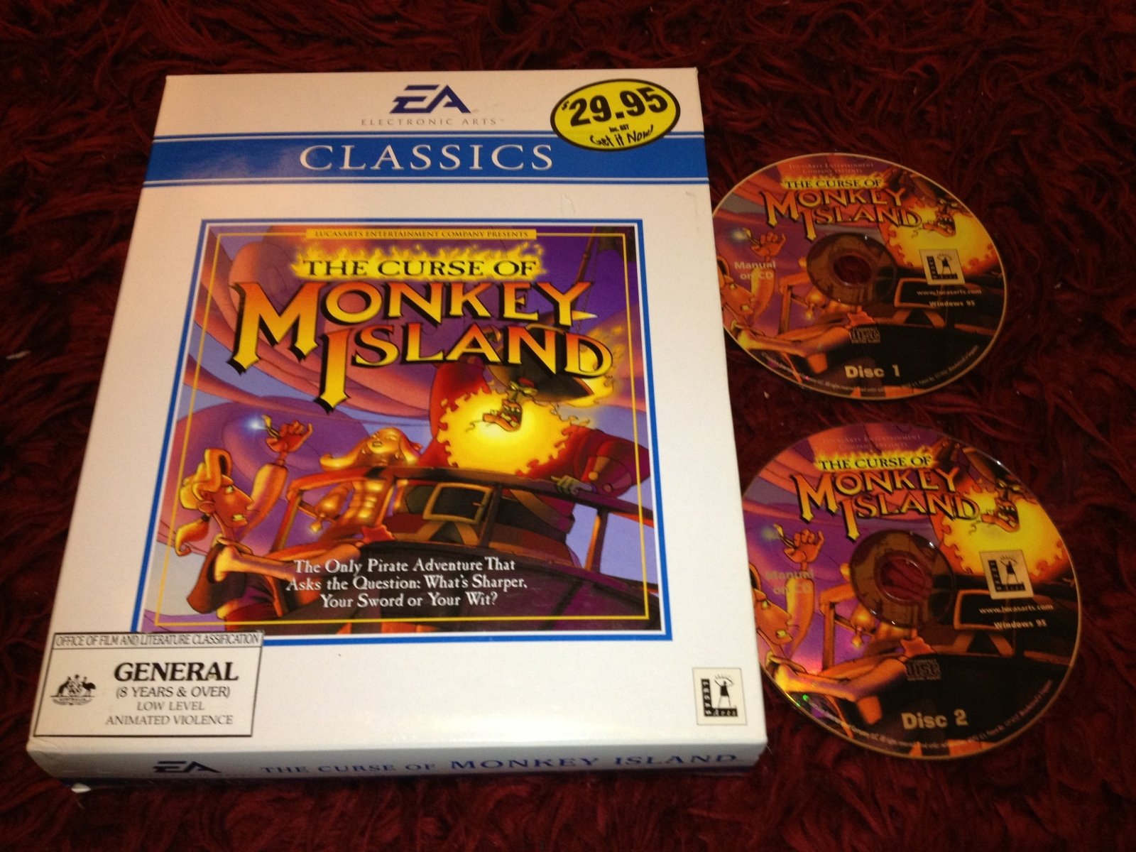 Monkey Island: The Curse of Monkey Island - PC - PC games, Action and adventure - Level Up Gaming NZ