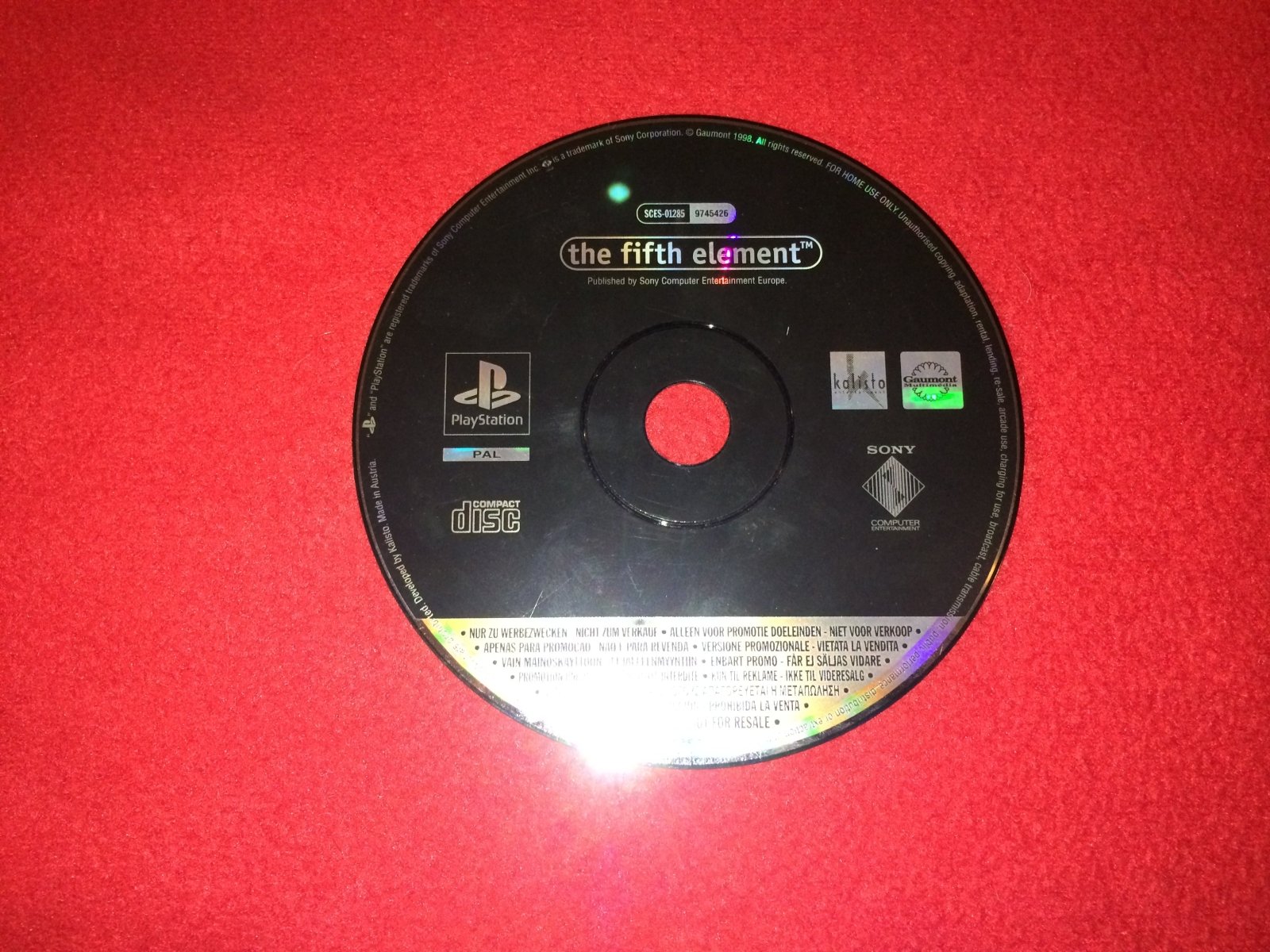Fifth Element - PS1 Game - PlayStation, Games, Action and adventure - Level Up Gaming NZ