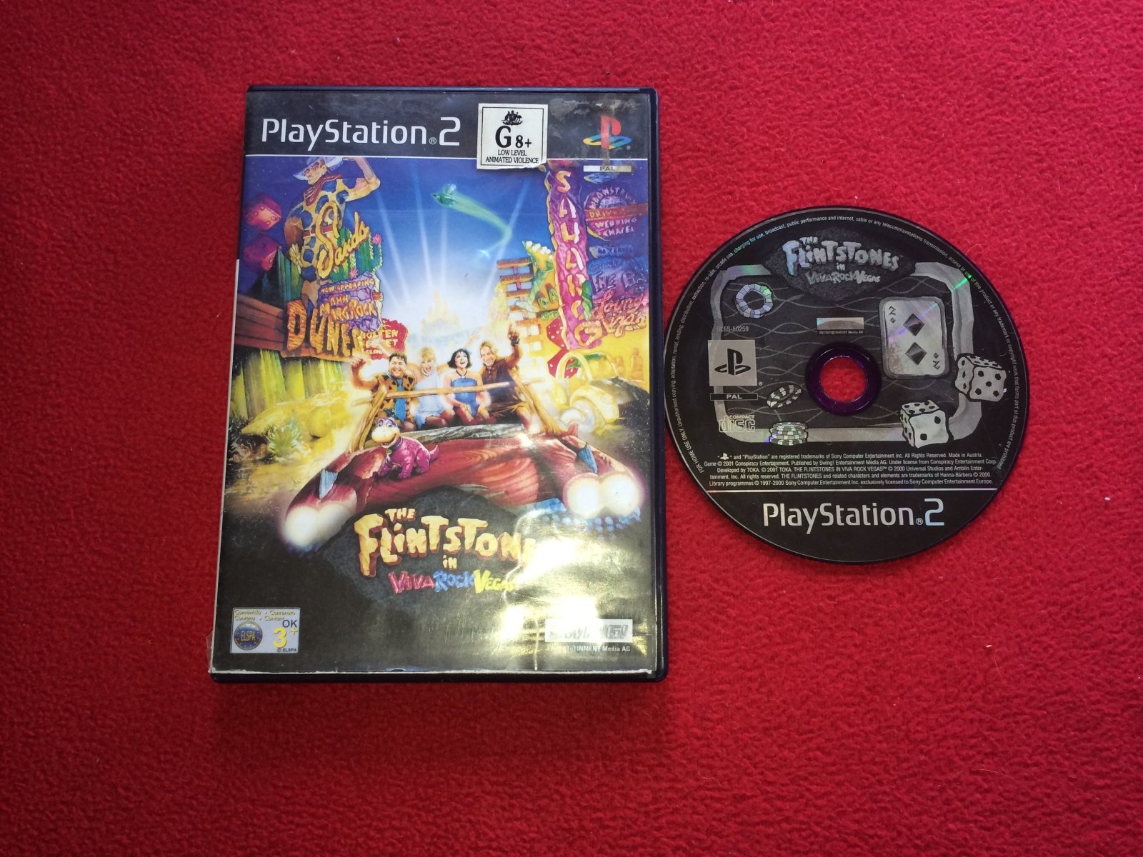 The Flintstones in Viva Rock Vegas - PS2 Game - PlayStation 2, Games, Driving and racing - Level Up Gaming NZ