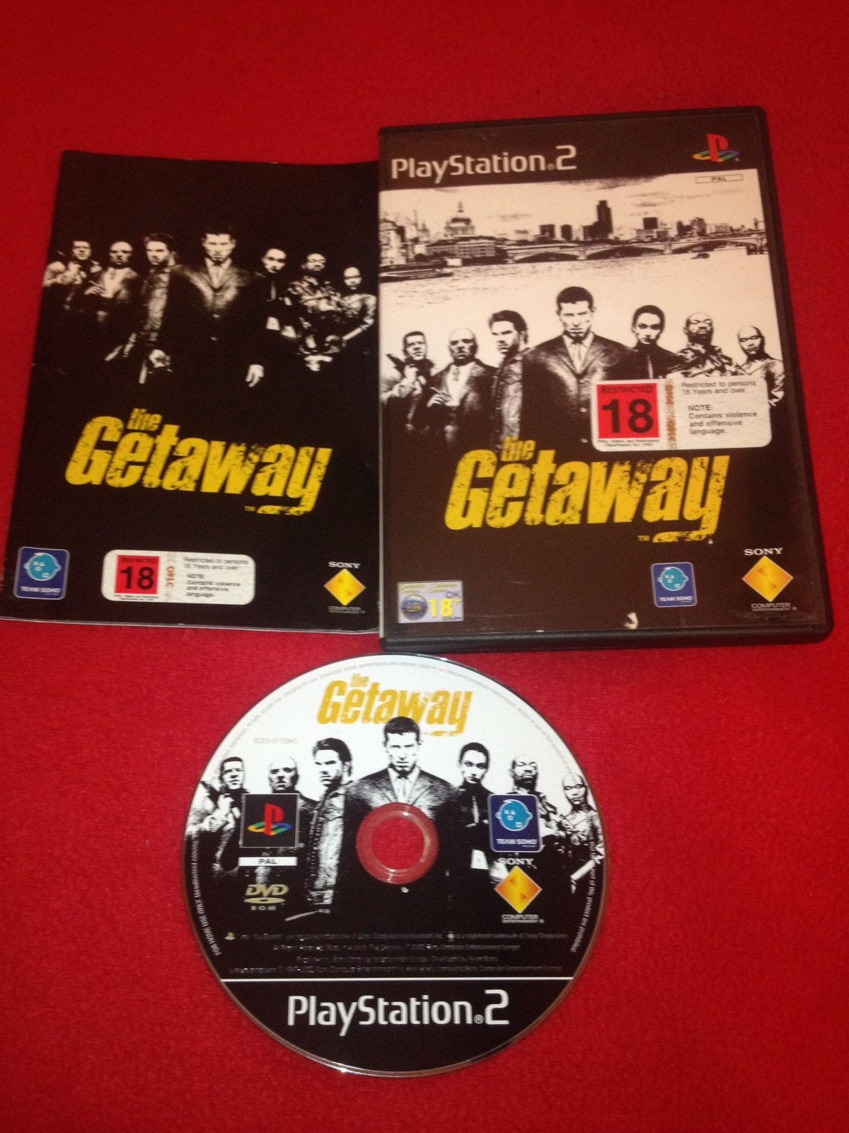 The Getaway - PS2 Game - PlayStation 2, Games, Action and adventure - Level Up Gaming NZ