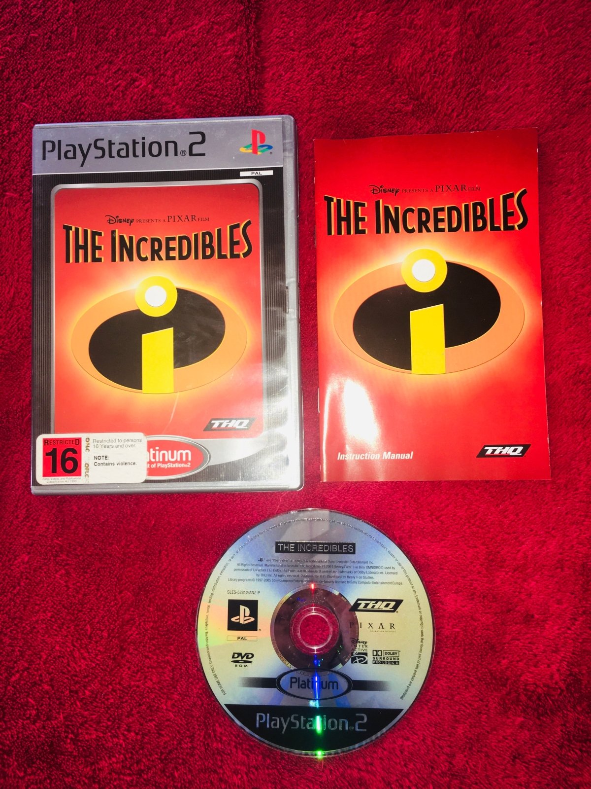 The Incredibles - NEAR NEW PS2 Game - PlayStation 2, Games, Action and adventure - Level Up Gaming NZ